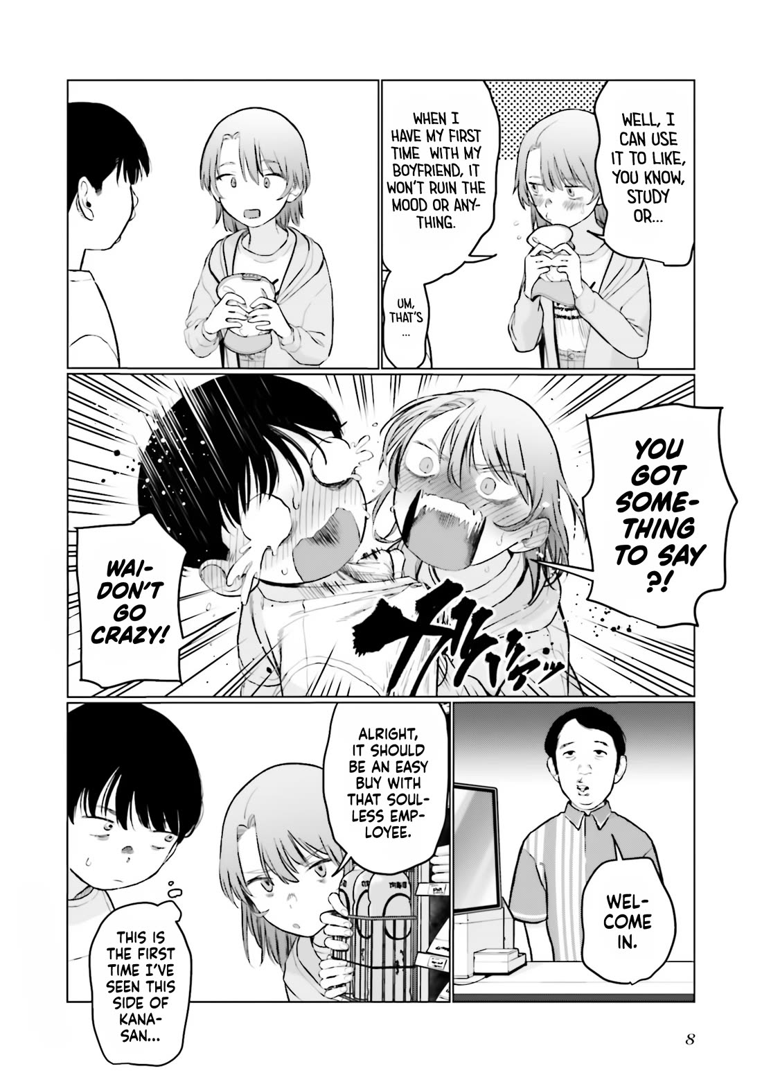 Sasha and Her Otaku Classmate Chapter 40 - Page 6