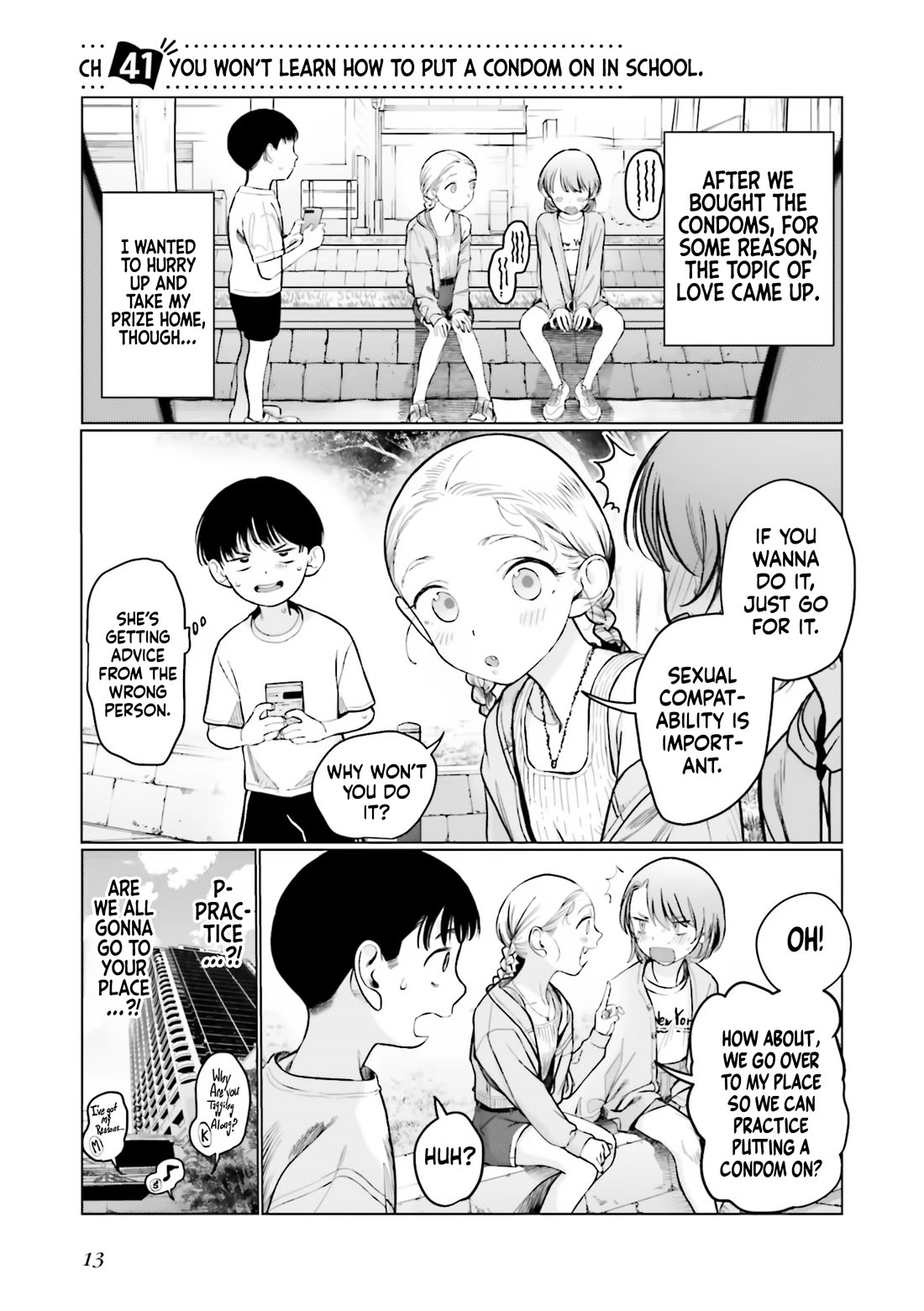 Sasha and Her Otaku Classmate Chapter 41 - Page 1