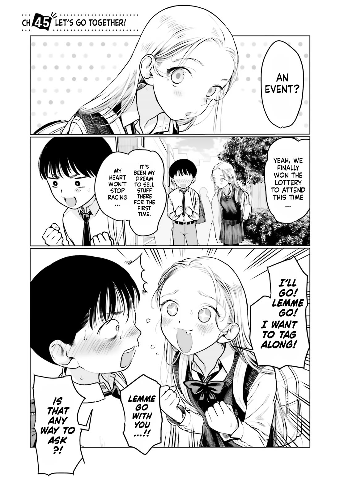 Sasha and Her Otaku Classmate Chapter 45 - Page 1