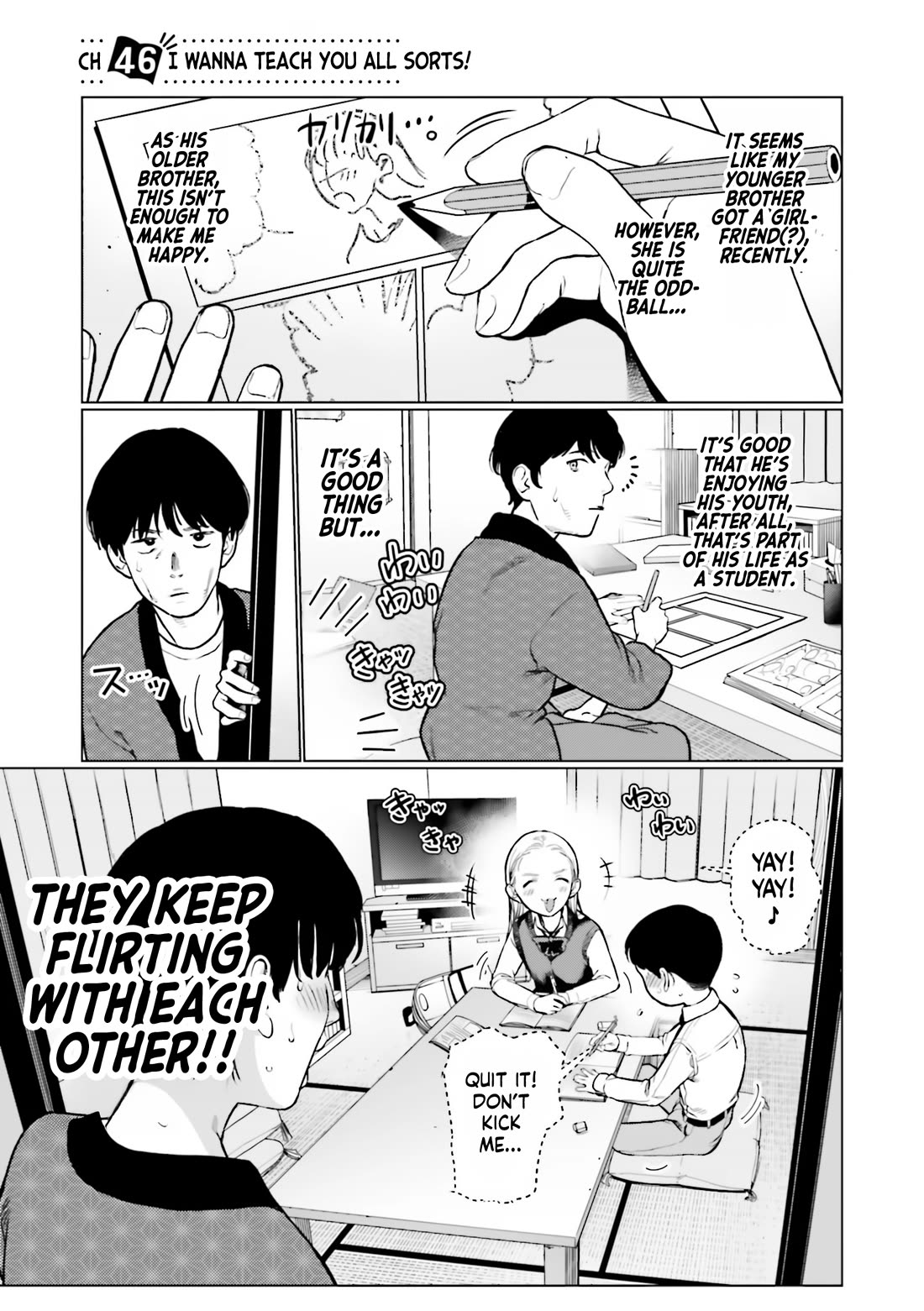 Sasha and Her Otaku Classmate Chapter 46 - Page 1
