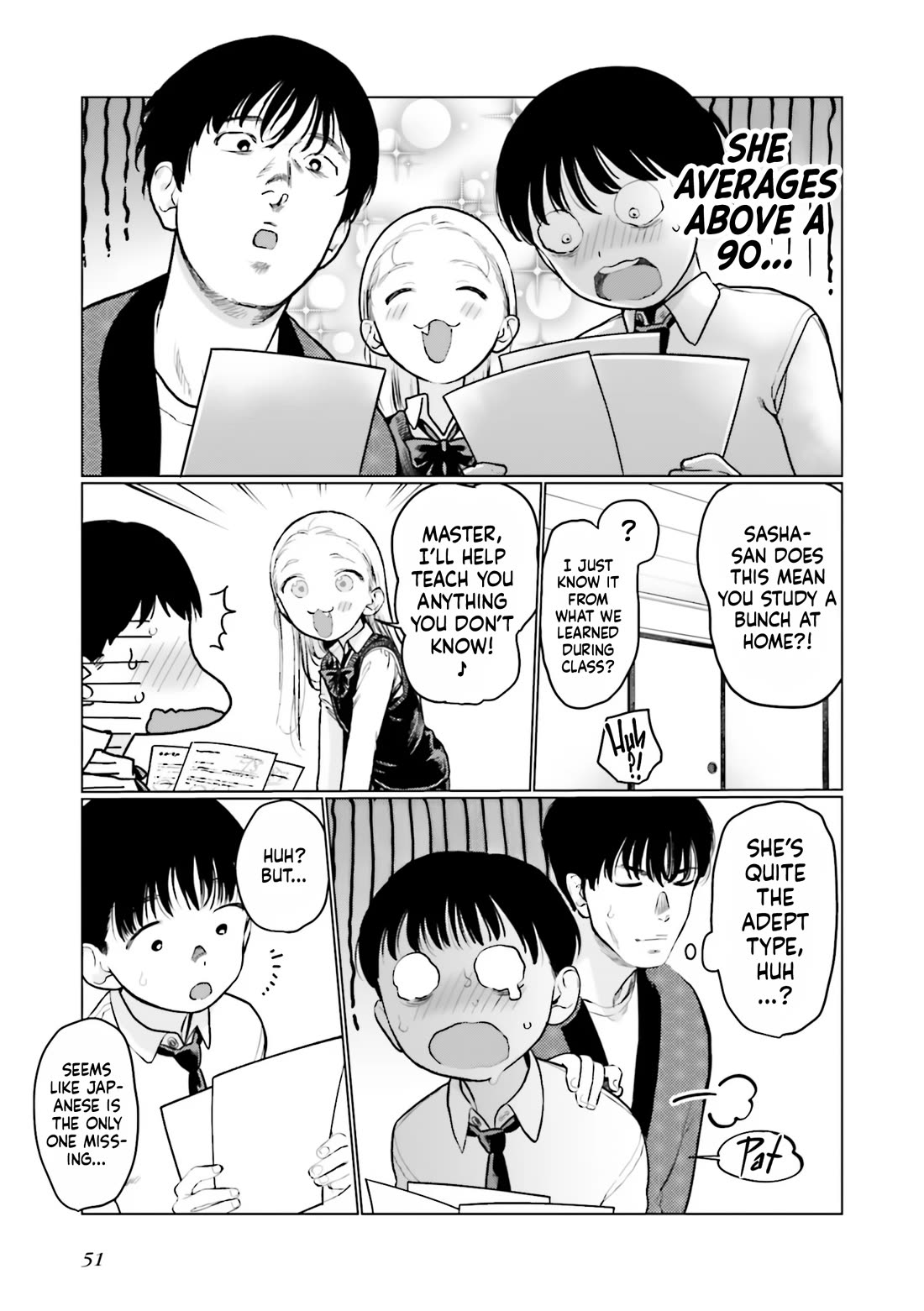 Sasha and Her Otaku Classmate Chapter 46 - Page 3