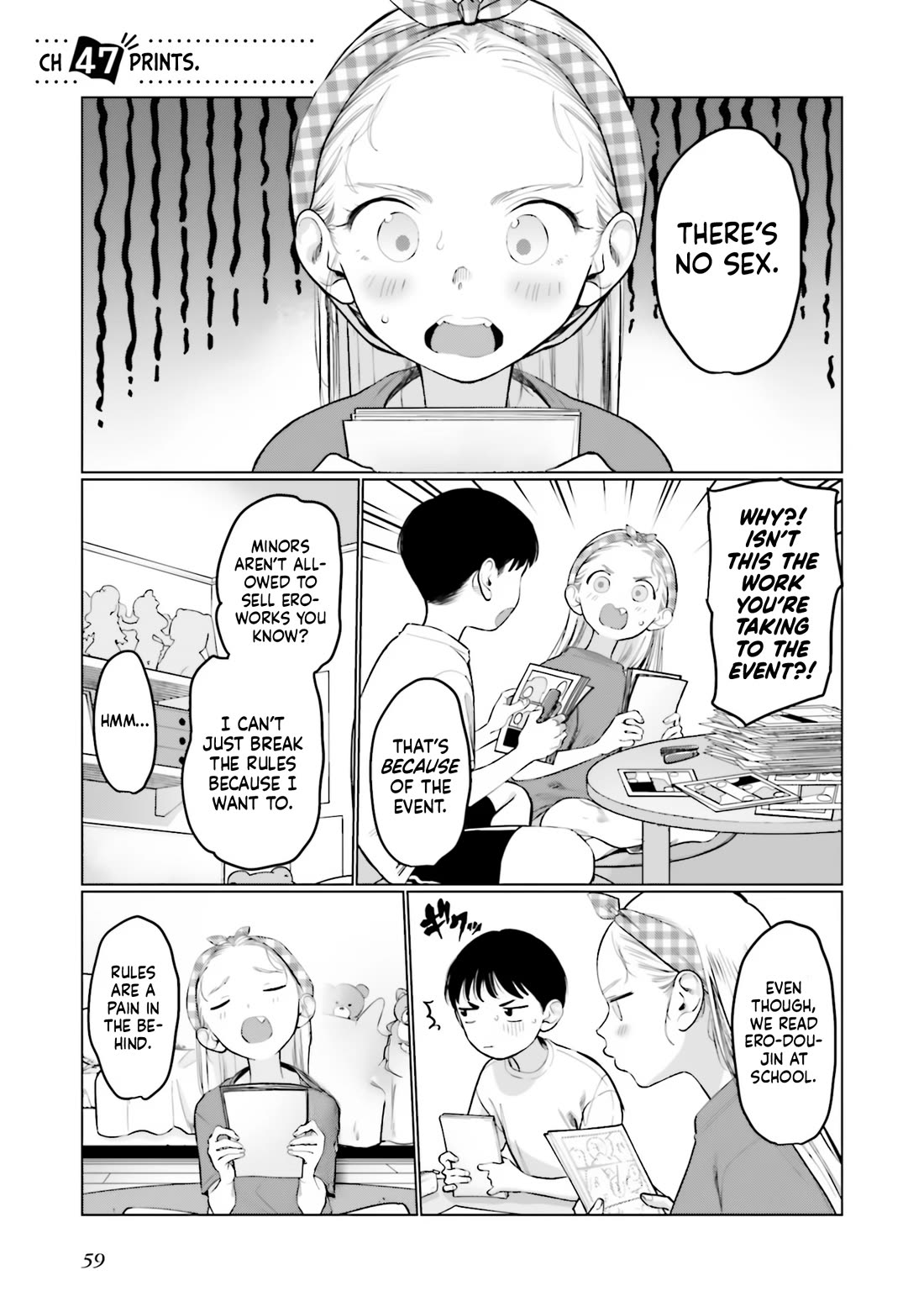 Sasha and Her Otaku Classmate Chapter 47 - Page 1