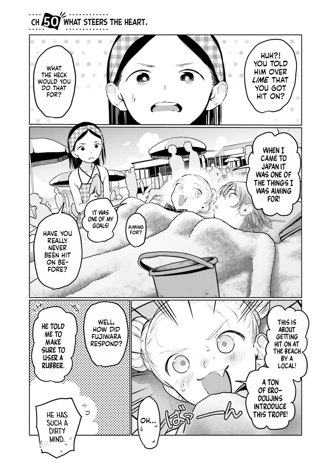 Sasha and Her Otaku Classmate Chapter 50 - Page 1