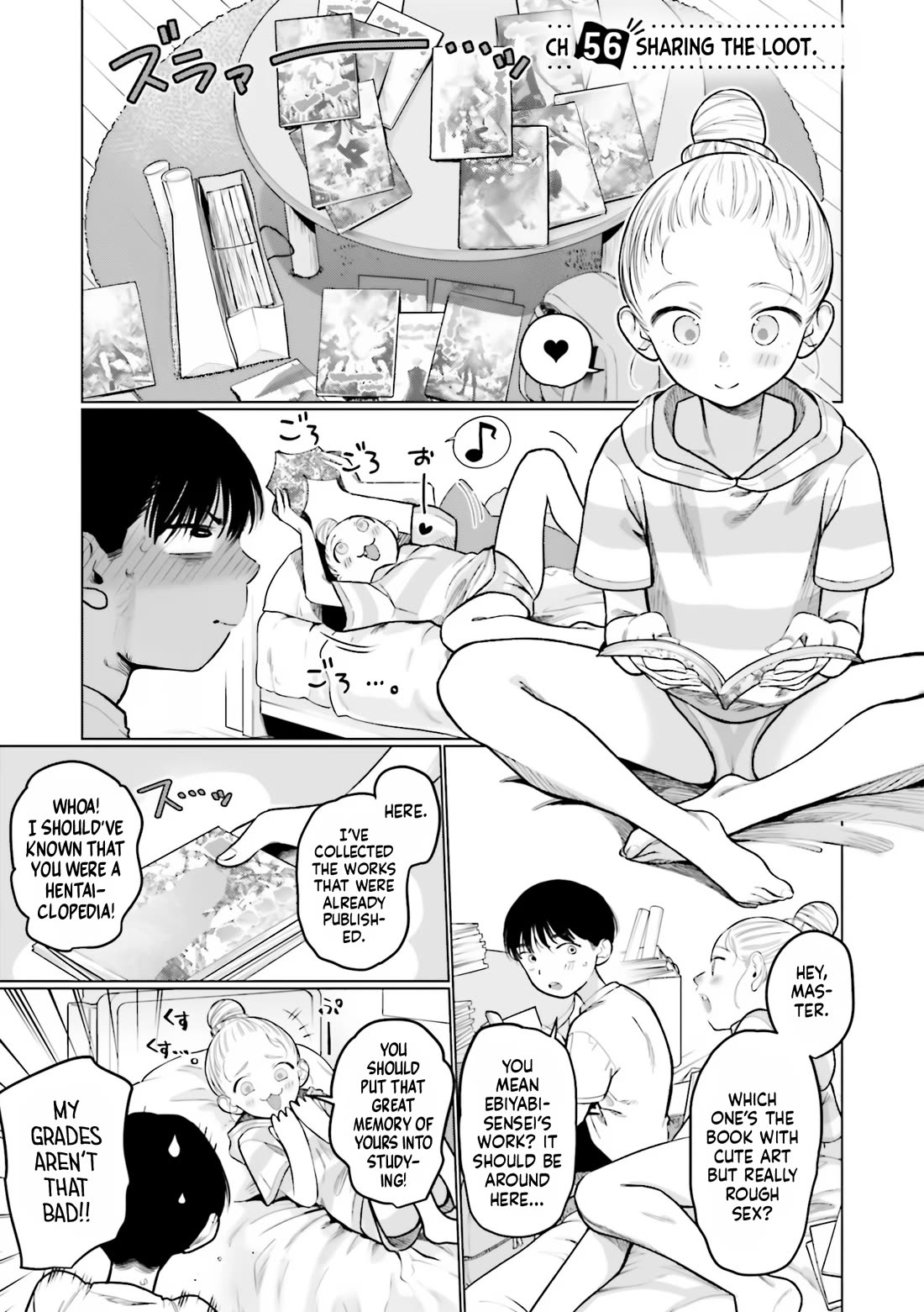 Sasha and Her Otaku Classmate Chapter 56 - Page 1