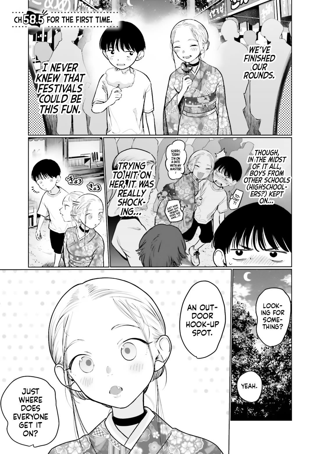 Sasha and Her Otaku Classmate Chapter 58.5 - Page 1