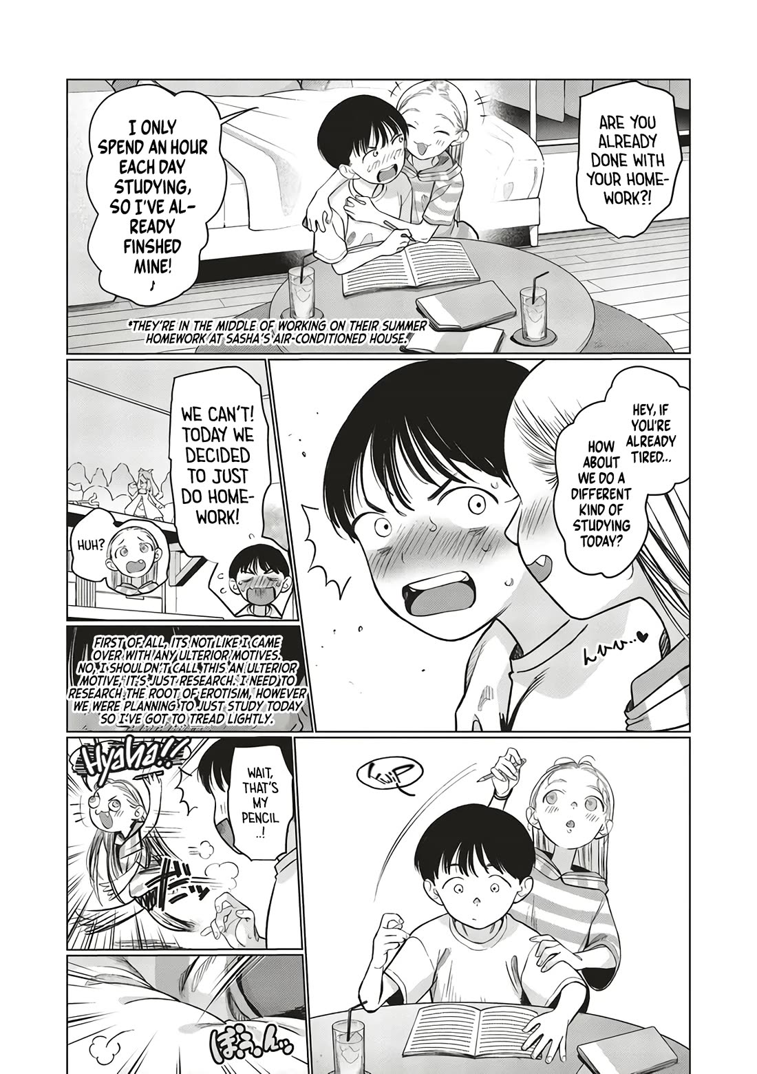 Sasha and Her Otaku Classmate Chapter 59 - Page 2