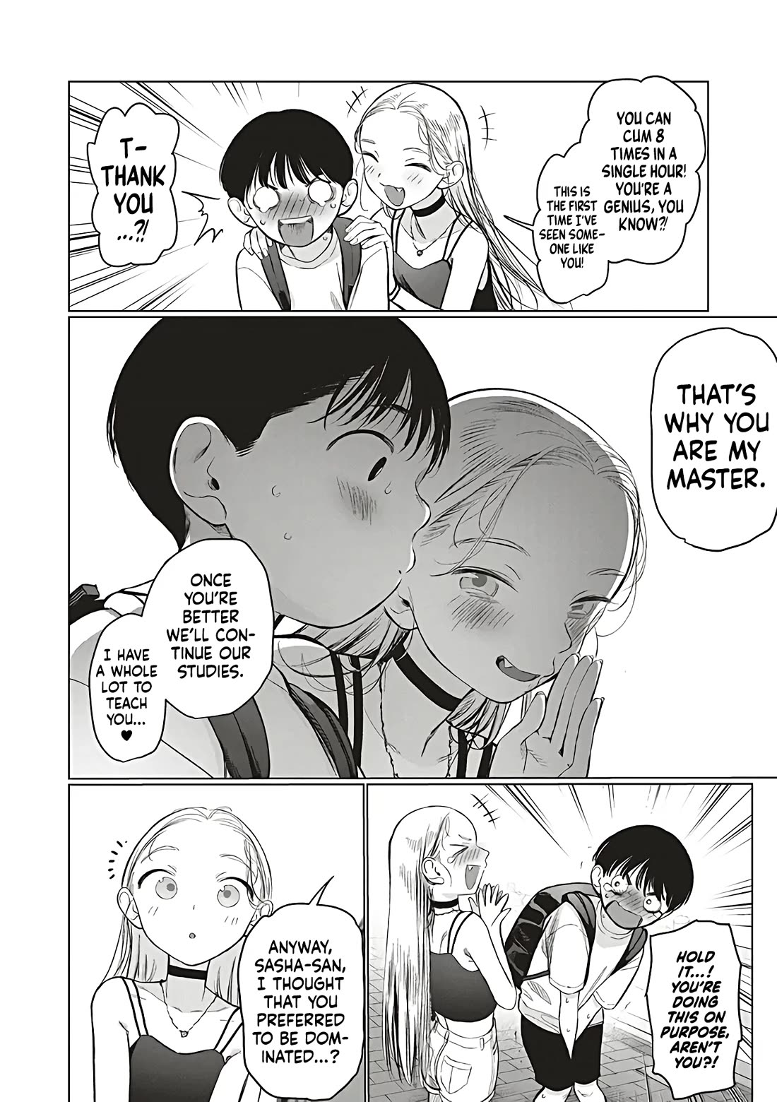 Sasha and Her Otaku Classmate Chapter 60 - Page 4