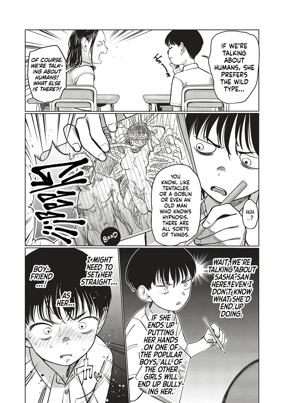 Sasha and Her Otaku Classmate Chapter 61 - Page 5