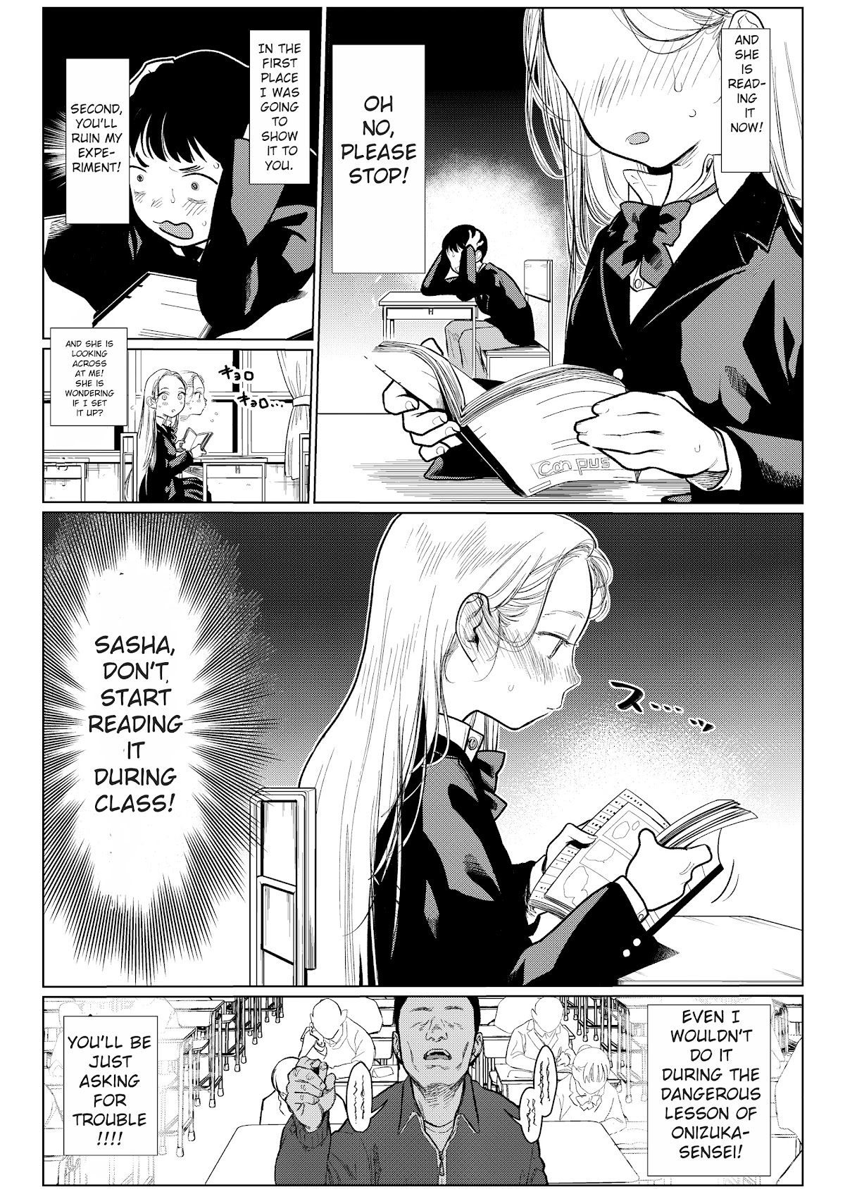 Sasha and Her Otaku Classmate Chapter 7 - Page 4