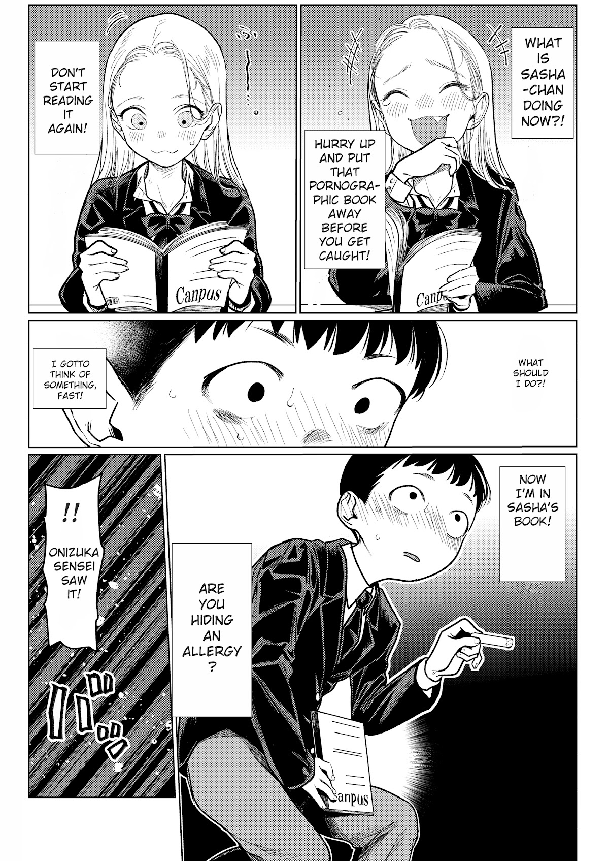 Sasha and Her Otaku Classmate Chapter 7 - Page 7