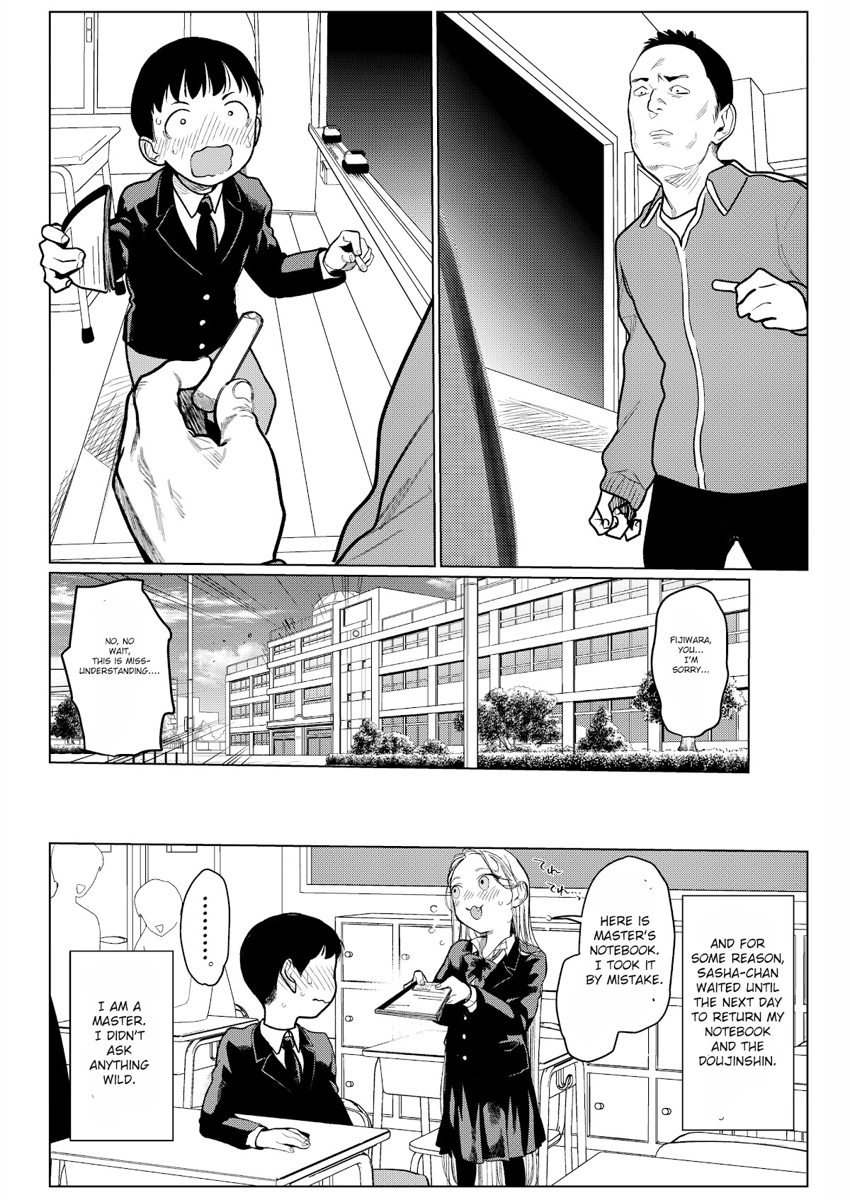 Sasha and Her Otaku Classmate Chapter 7 - Page 8