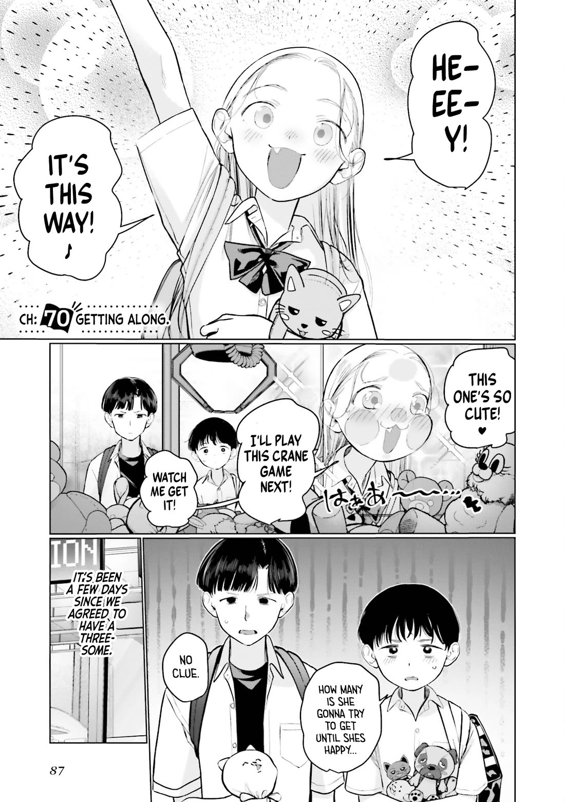 Sasha and Her Otaku Classmate Chapter 70 - Page 1