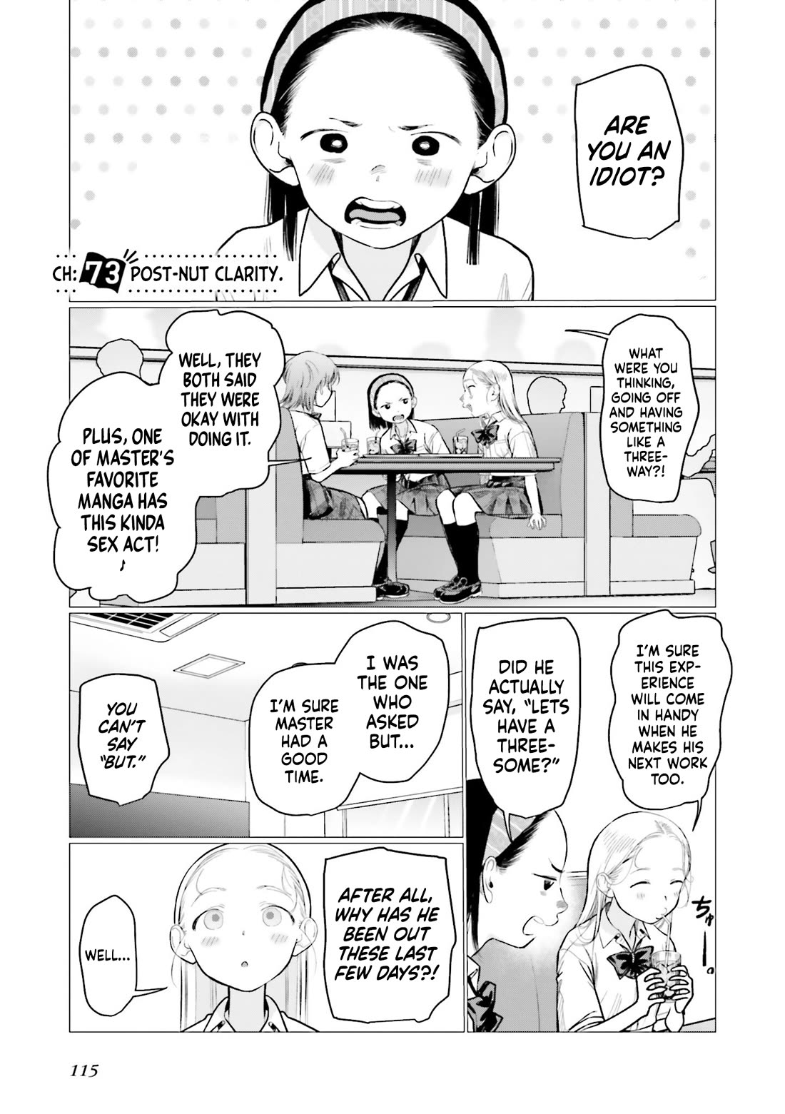 Sasha and Her Otaku Classmate Chapter 73 - Page 1