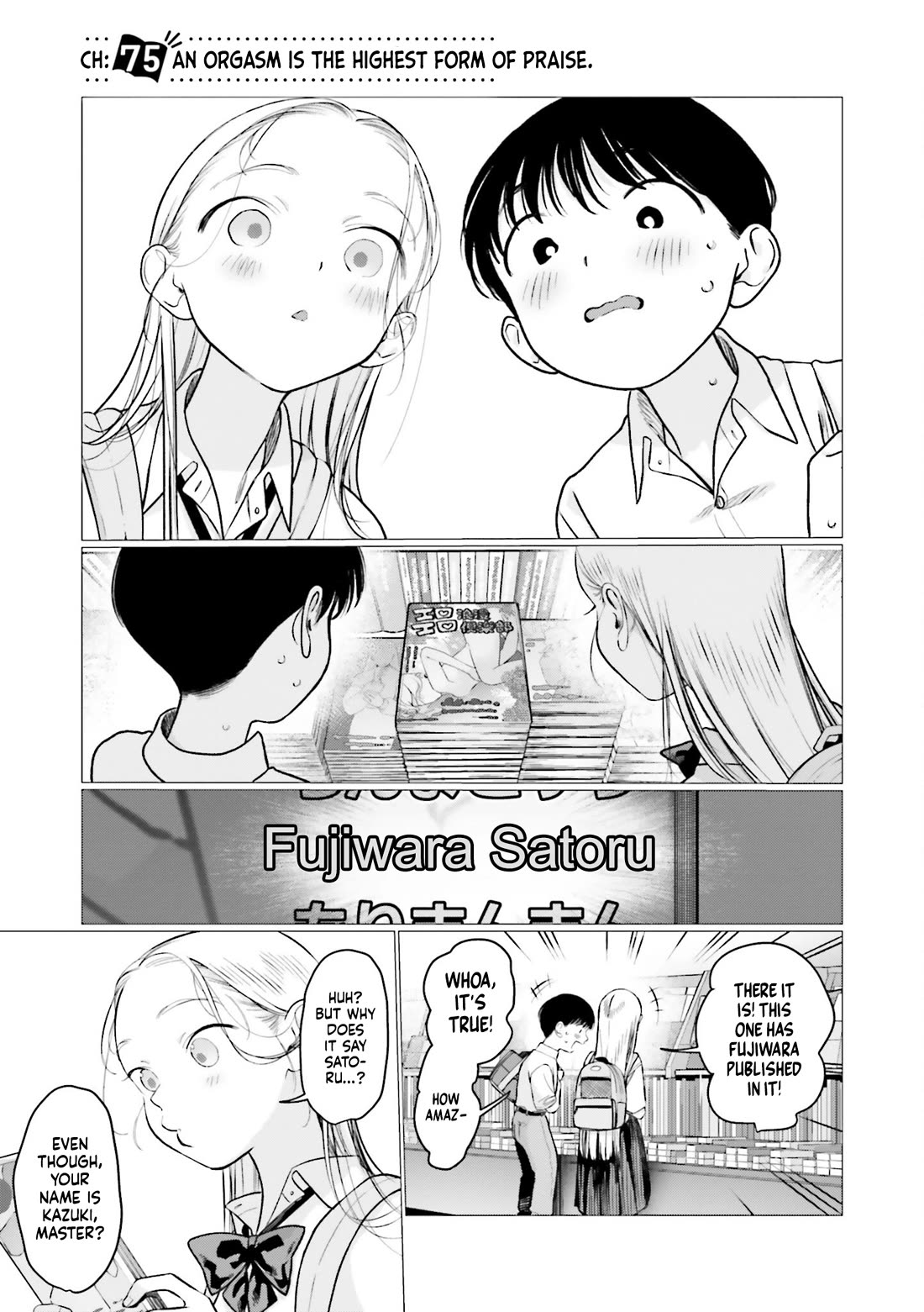 Sasha and Her Otaku Classmate Chapter 75 - Page 1
