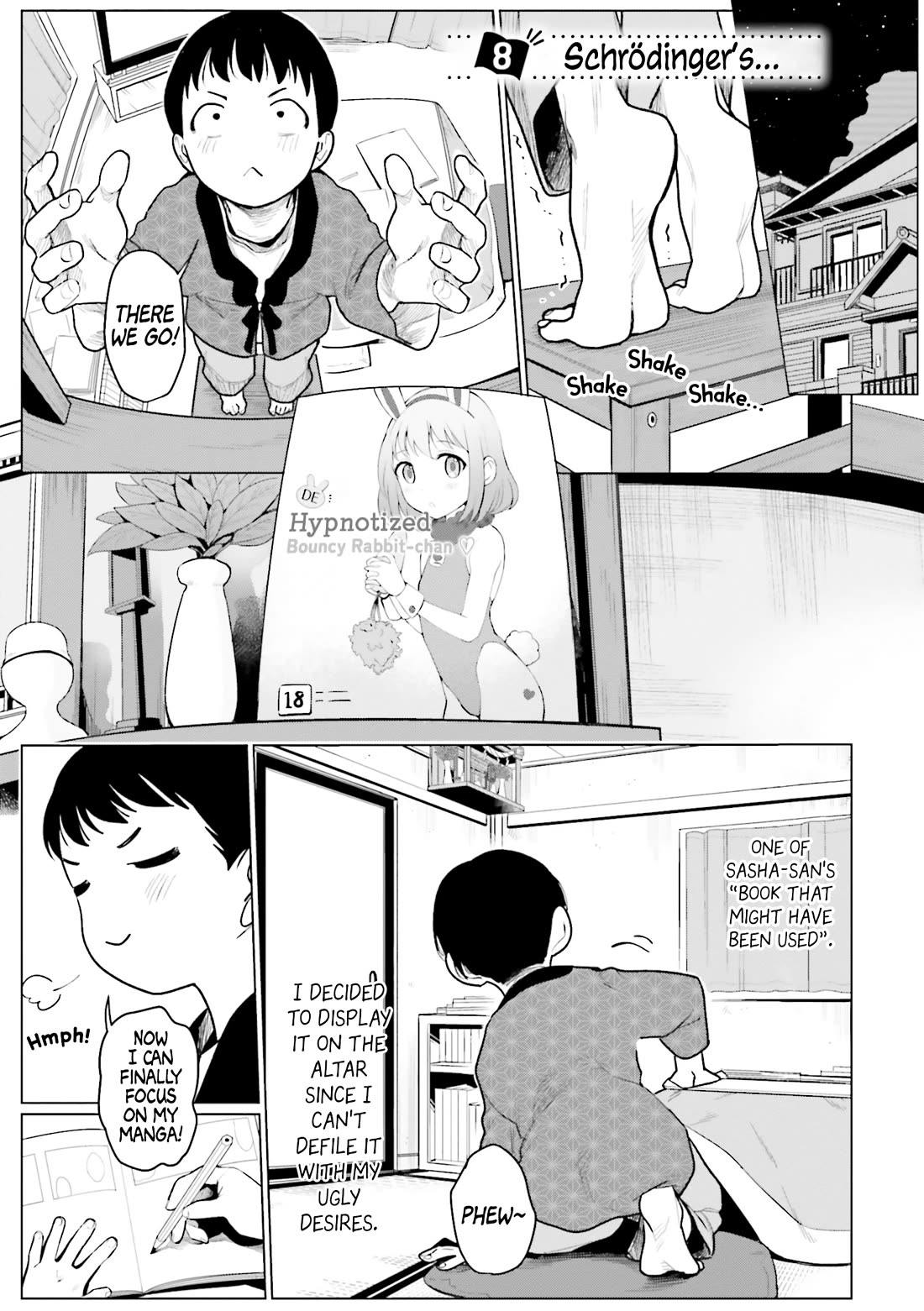Sasha and Her Otaku Classmate Chapter 8 - Page 1