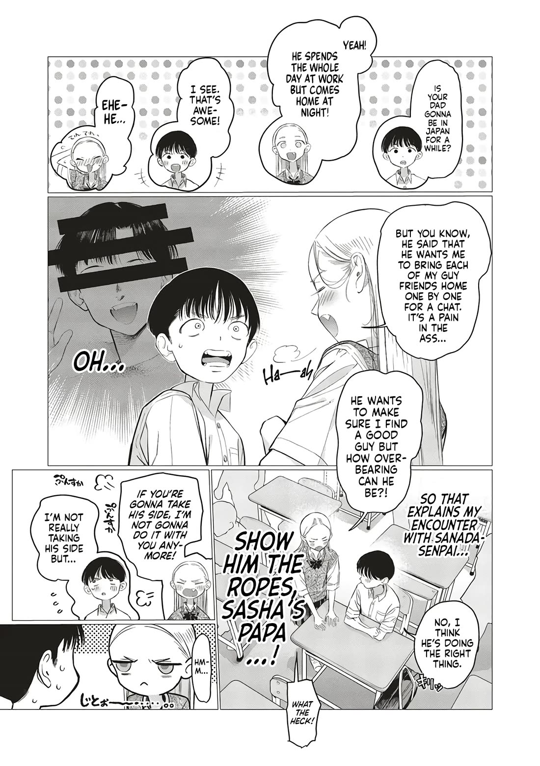 Sasha and Her Otaku Classmate Chapter 86 - Page 3