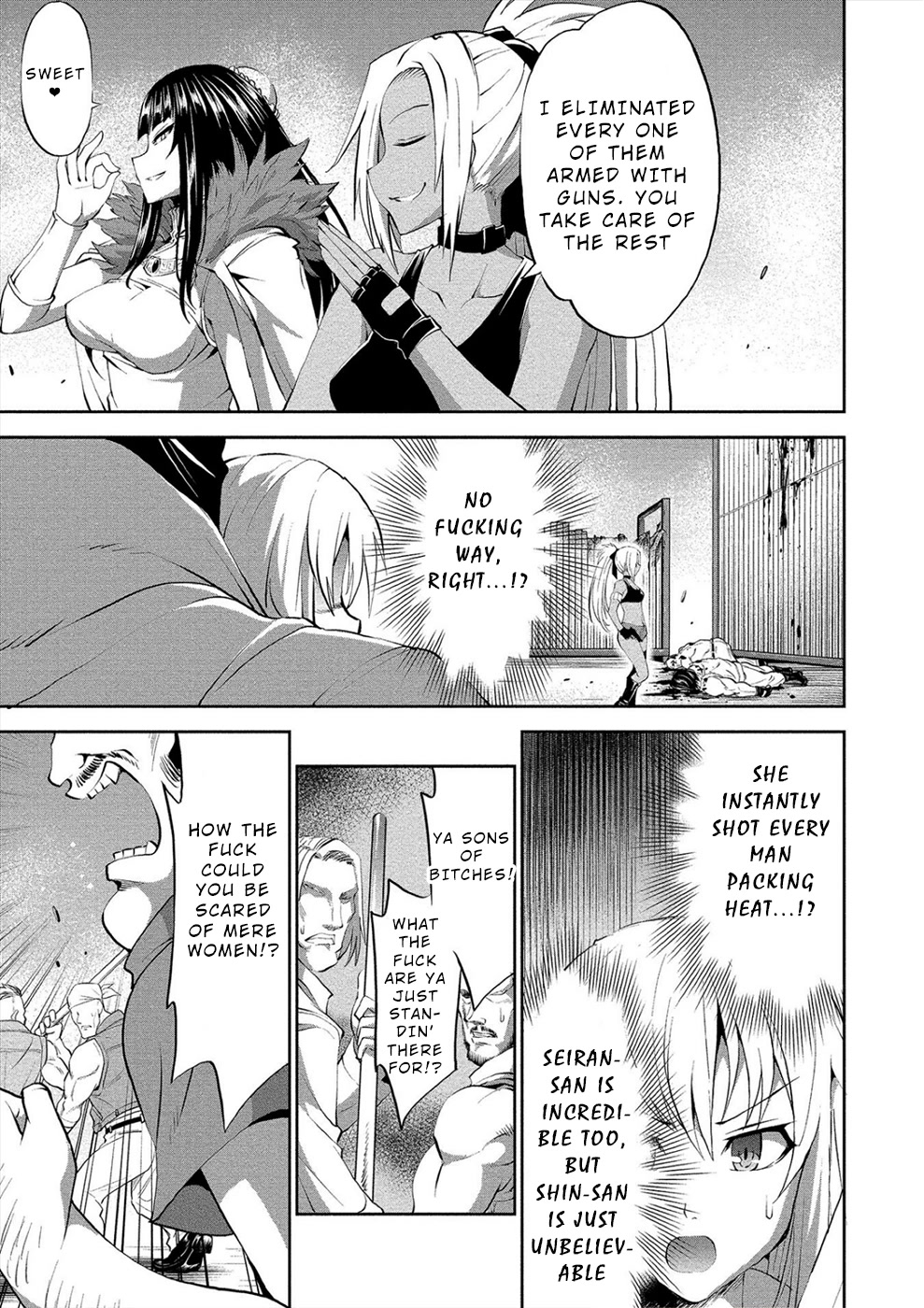 Satsuriku no Kuindeddo – 7-ri no Onna Shikeishuu Chapter 3 - Page 12