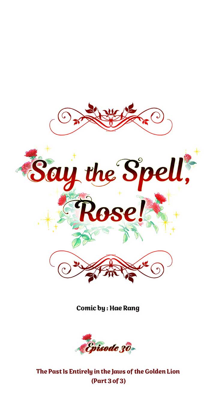 Say the Spell, Rose! Chapter 30 - Page 0
