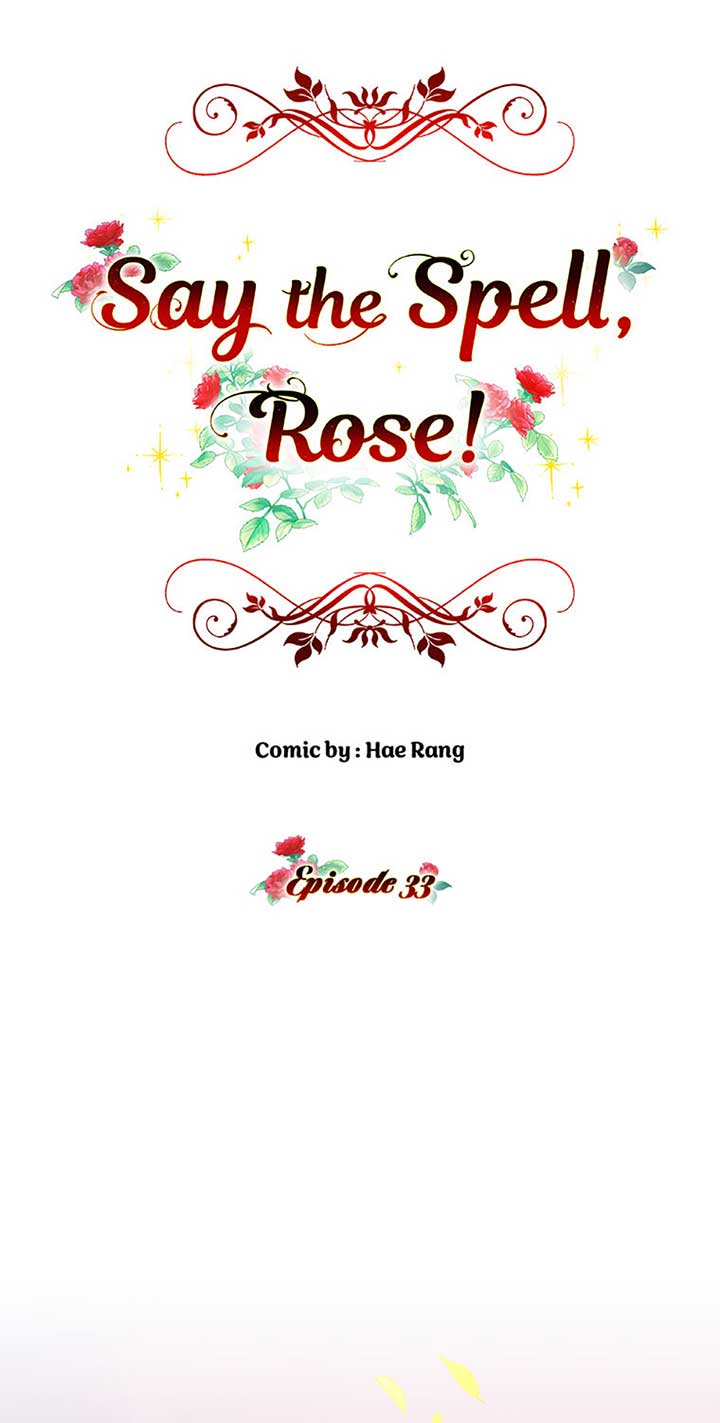 Say the Spell, Rose! Chapter 33 - Page 0