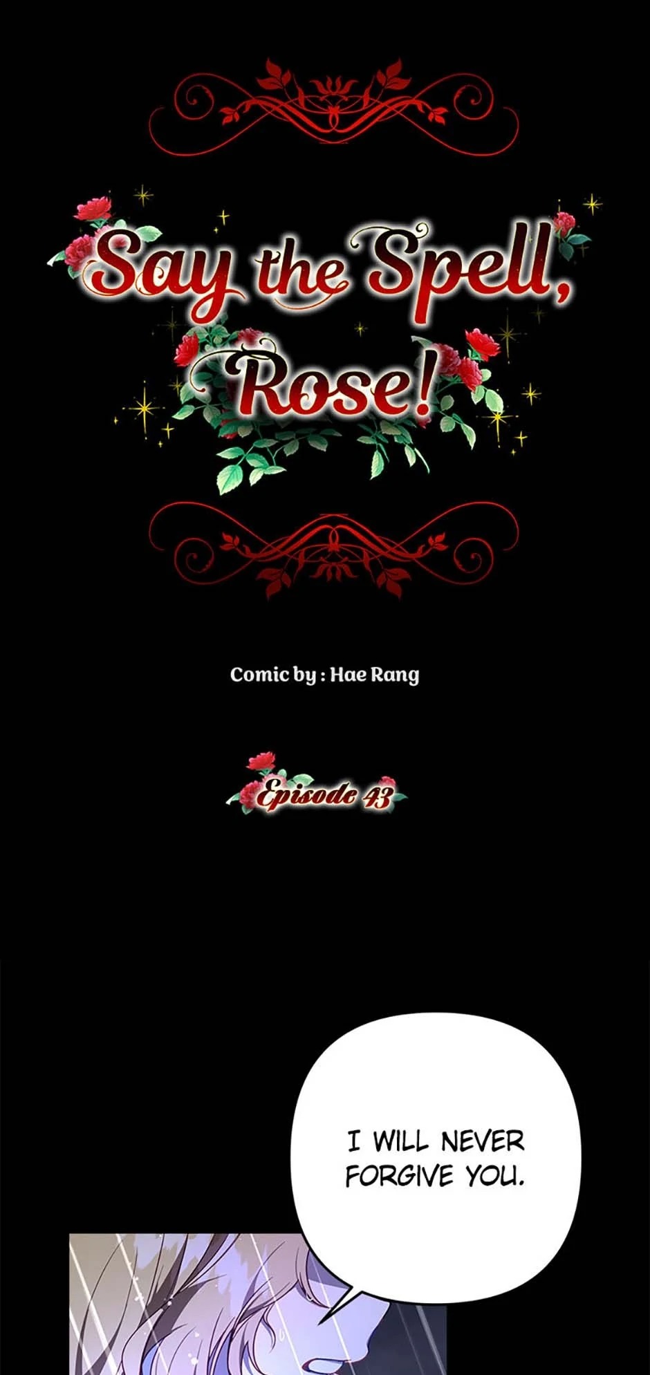 Say the Spell, Rose! Chapter 43 - Page 0
