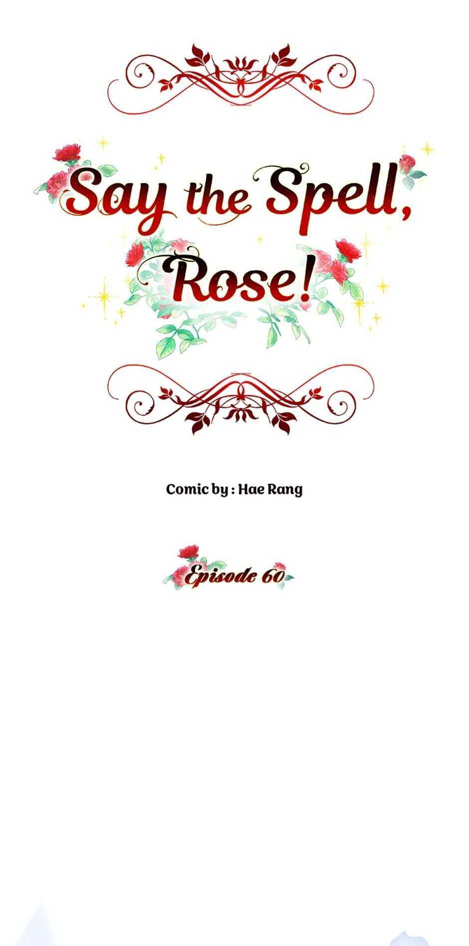 Say the Spell, Rose! Chapter 60 - Page 0
