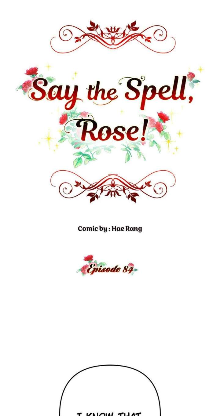 Say the Spell, Rose! Chapter 84 - Page 1