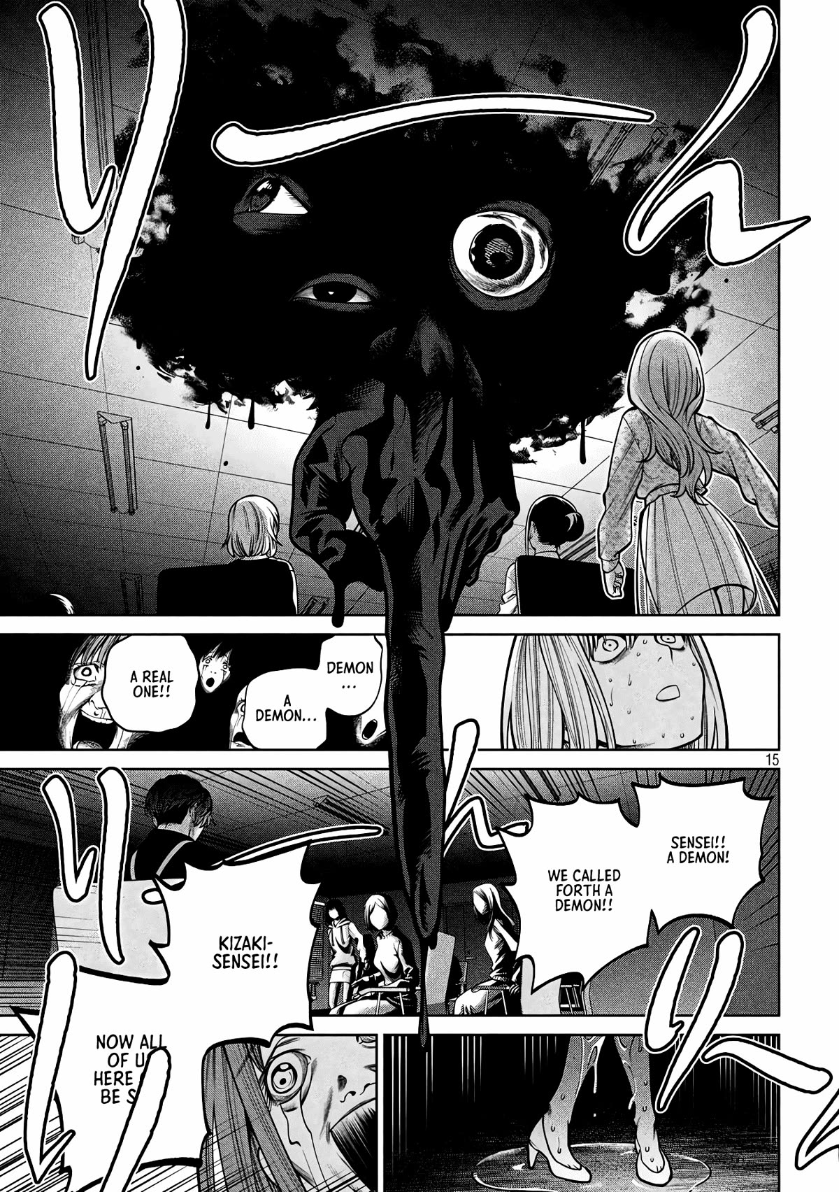 Scary Campus College University Chapter 34 - Page 15
