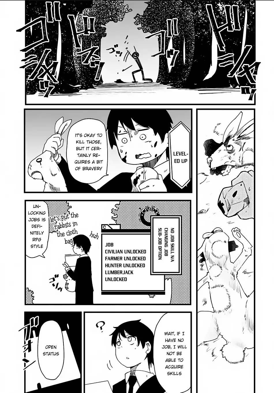 Seichou Cheat de Nandemo Dekiru you ni Natta ga, Mushoku dake wa Yamerarenai you desu Chapter 1 - Page 25