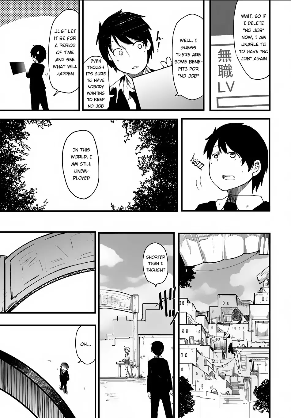 Seichou Cheat de Nandemo Dekiru you ni Natta ga, Mushoku dake wa Yamerarenai you desu Chapter 1 - Page 27