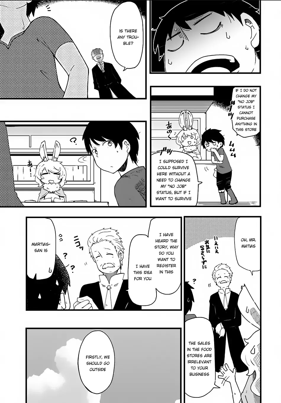 Seichou Cheat de Nandemo Dekiru you ni Natta ga, Mushoku dake wa Yamerarenai you desu Chapter 1 - Page 35
