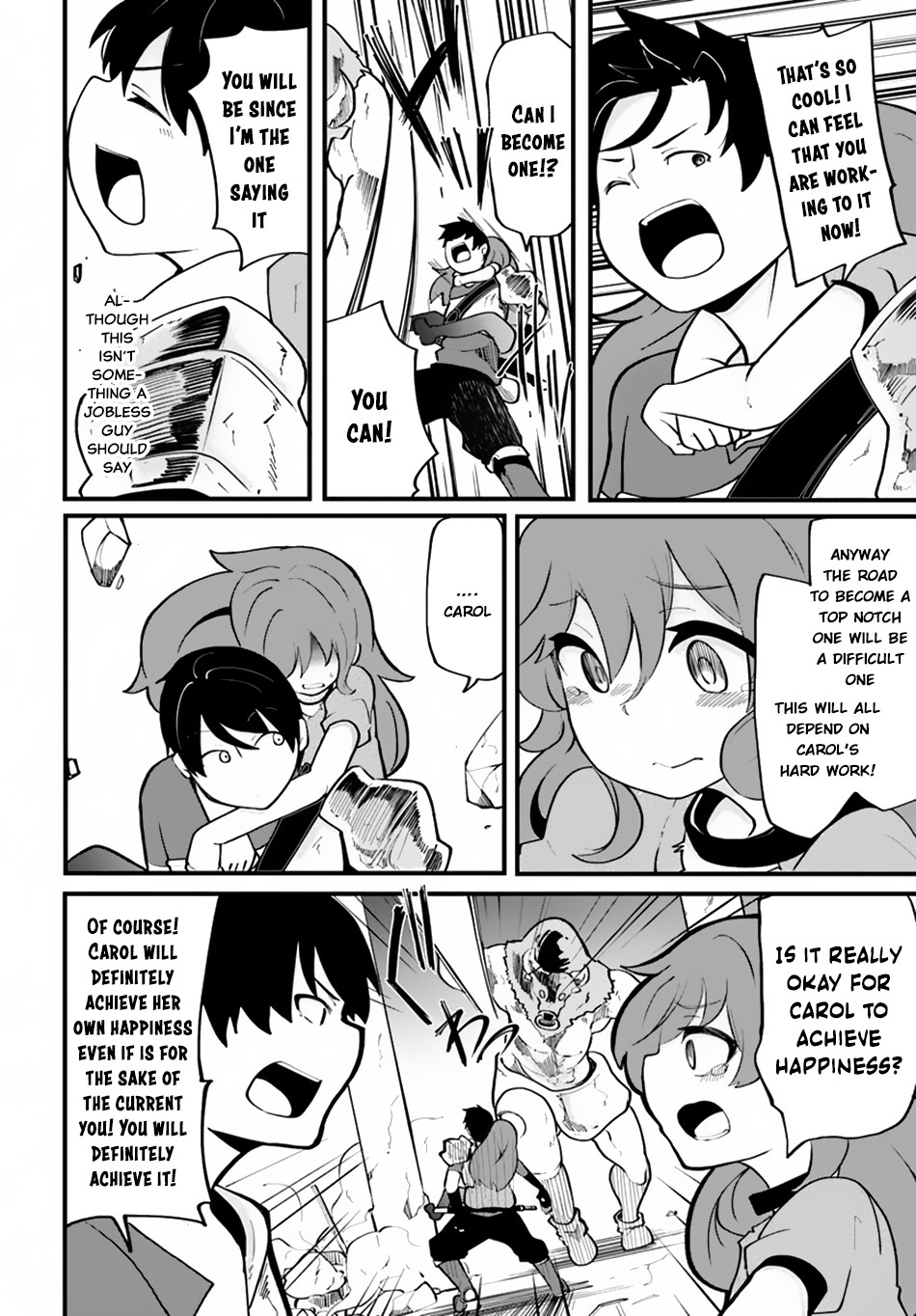 Seichou Cheat de Nandemo Dekiru you ni Natta ga, Mushoku dake wa Yamerarenai you desu Chapter 14 - Page 40