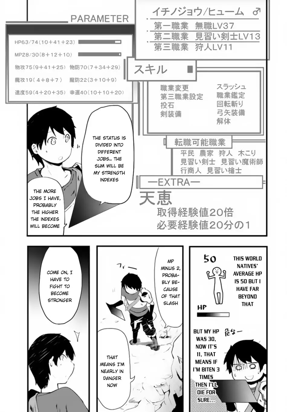 Seichou Cheat de Nandemo Dekiru you ni Natta ga, Mushoku dake wa Yamerarenai you desu Chapter 2 - Page 31