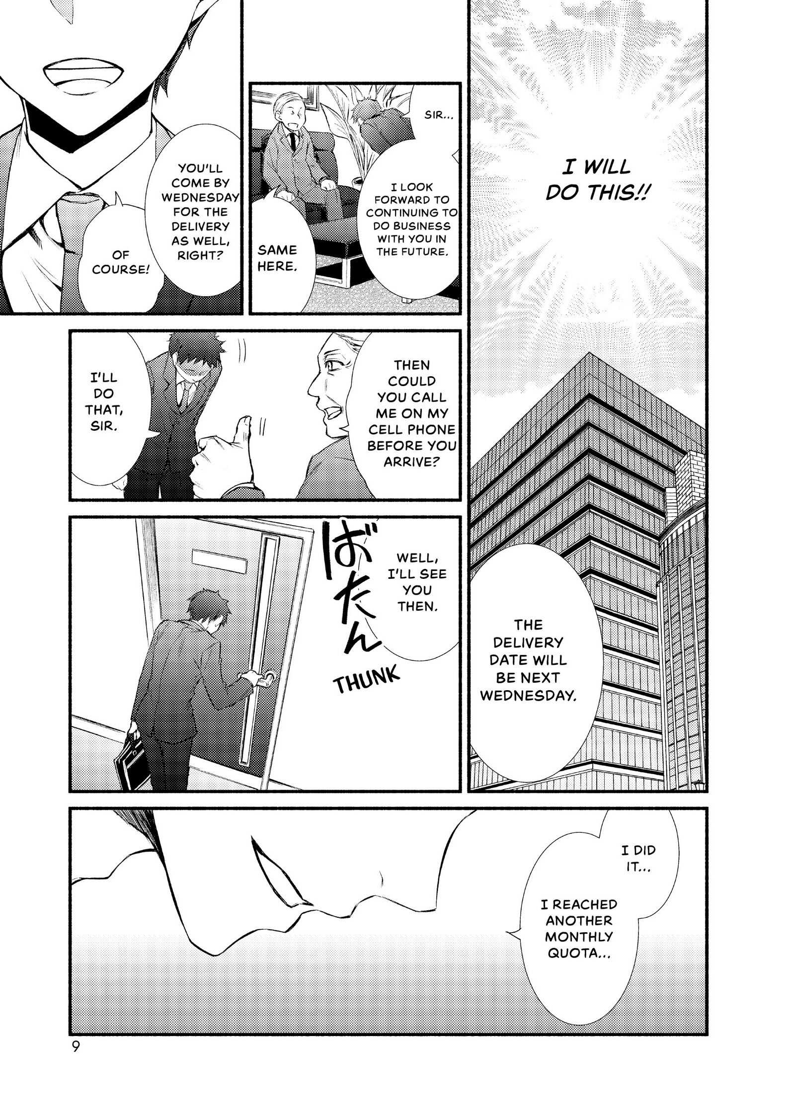Seija Musou: Salaryman, Isekai de Ikinokoru Tame ni Ayumu Michi Chapter 1 - Page 9