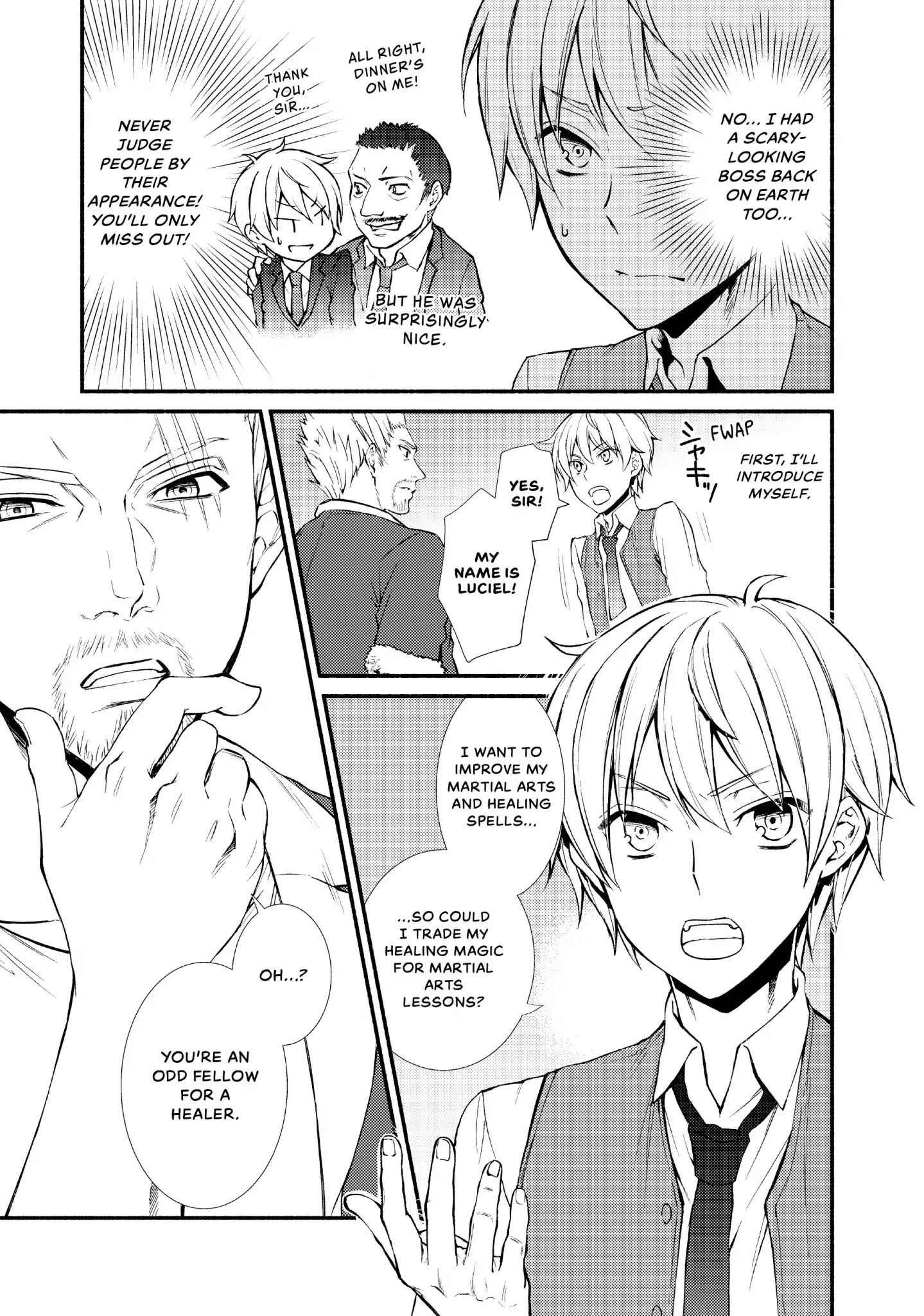 Seija Musou: Salaryman, Isekai de Ikinokoru Tame ni Ayumu Michi Chapter 3 - Page 3