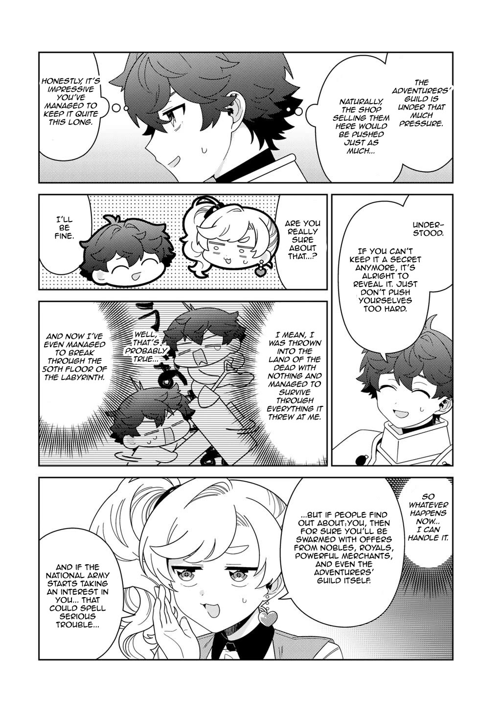 Seirei-tachi no Rakuen to Risou no Isekai Seikatsu Chapter 77 - Page 19