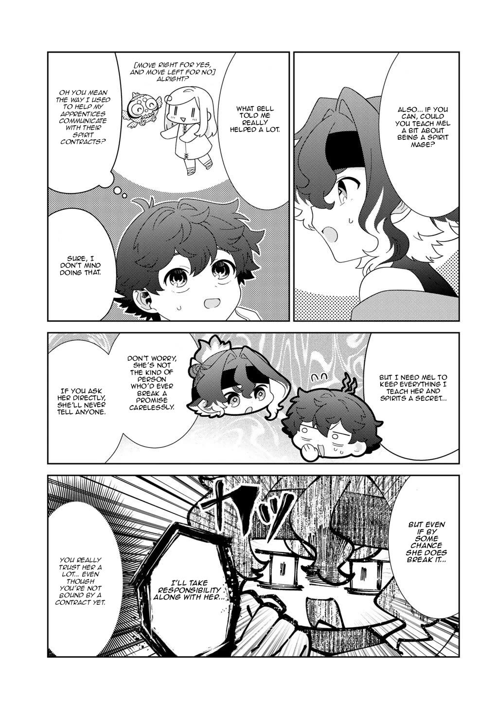 Seirei-tachi no Rakuen to Risou no Isekai Seikatsu Chapter 78 - Page 13