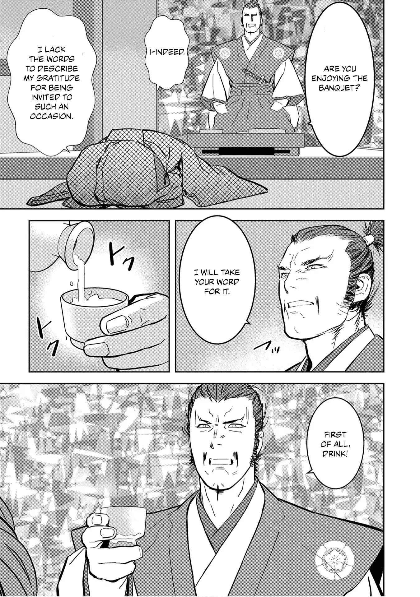 Sengoku Komachi Kuroutan: Noukou Giga Chapter 10 - Page 17