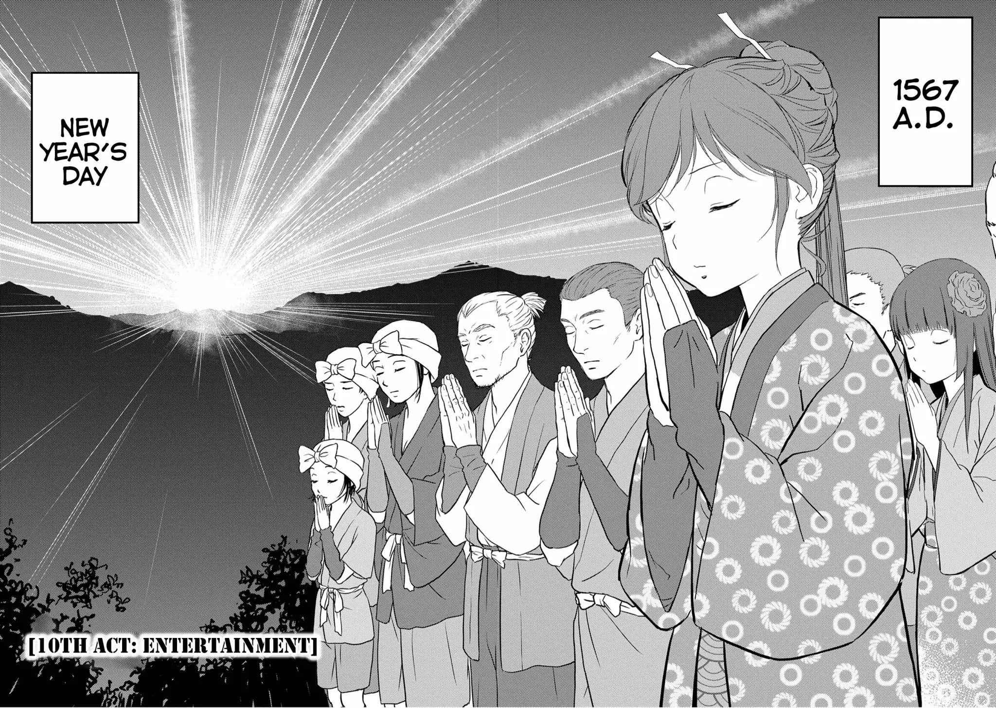 Sengoku Komachi Kuroutan: Noukou Giga Chapter 10 - Page 3