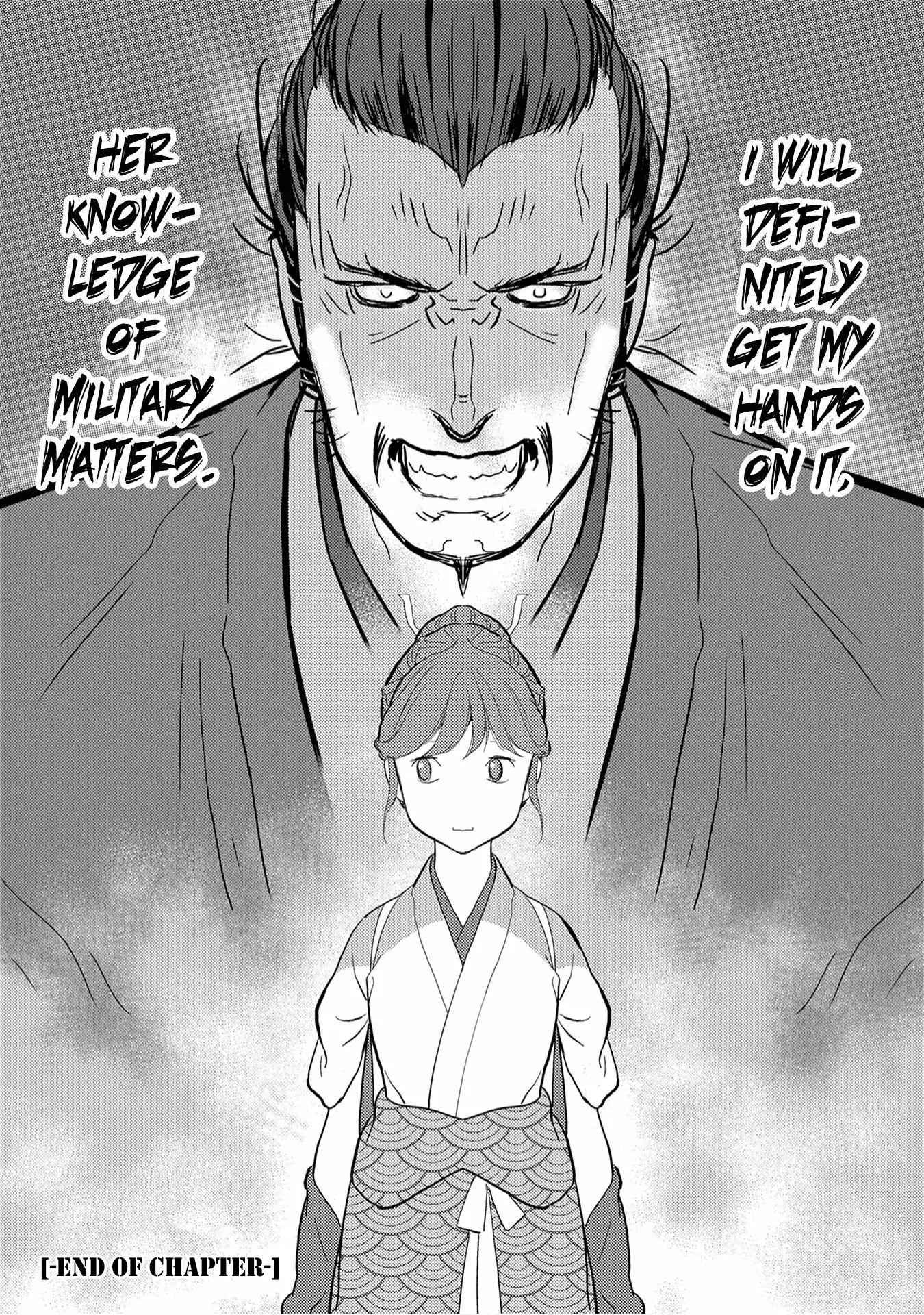 Sengoku Komachi Kuroutan: Noukou Giga Chapter 10 - Page 35