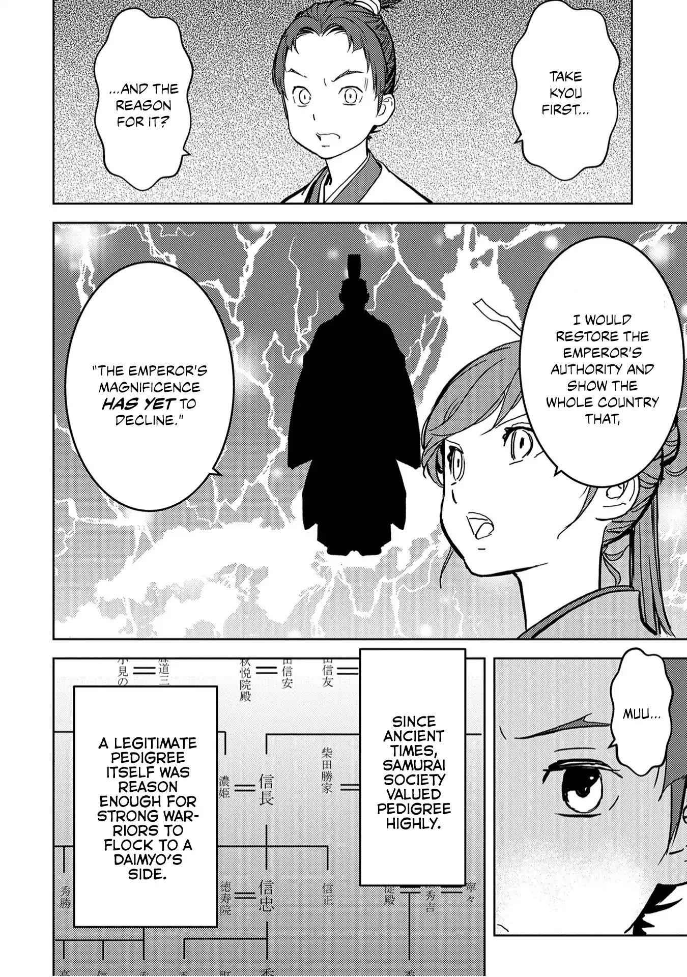 Sengoku Komachi Kuroutan: Noukou Giga Chapter 11 - Page 18