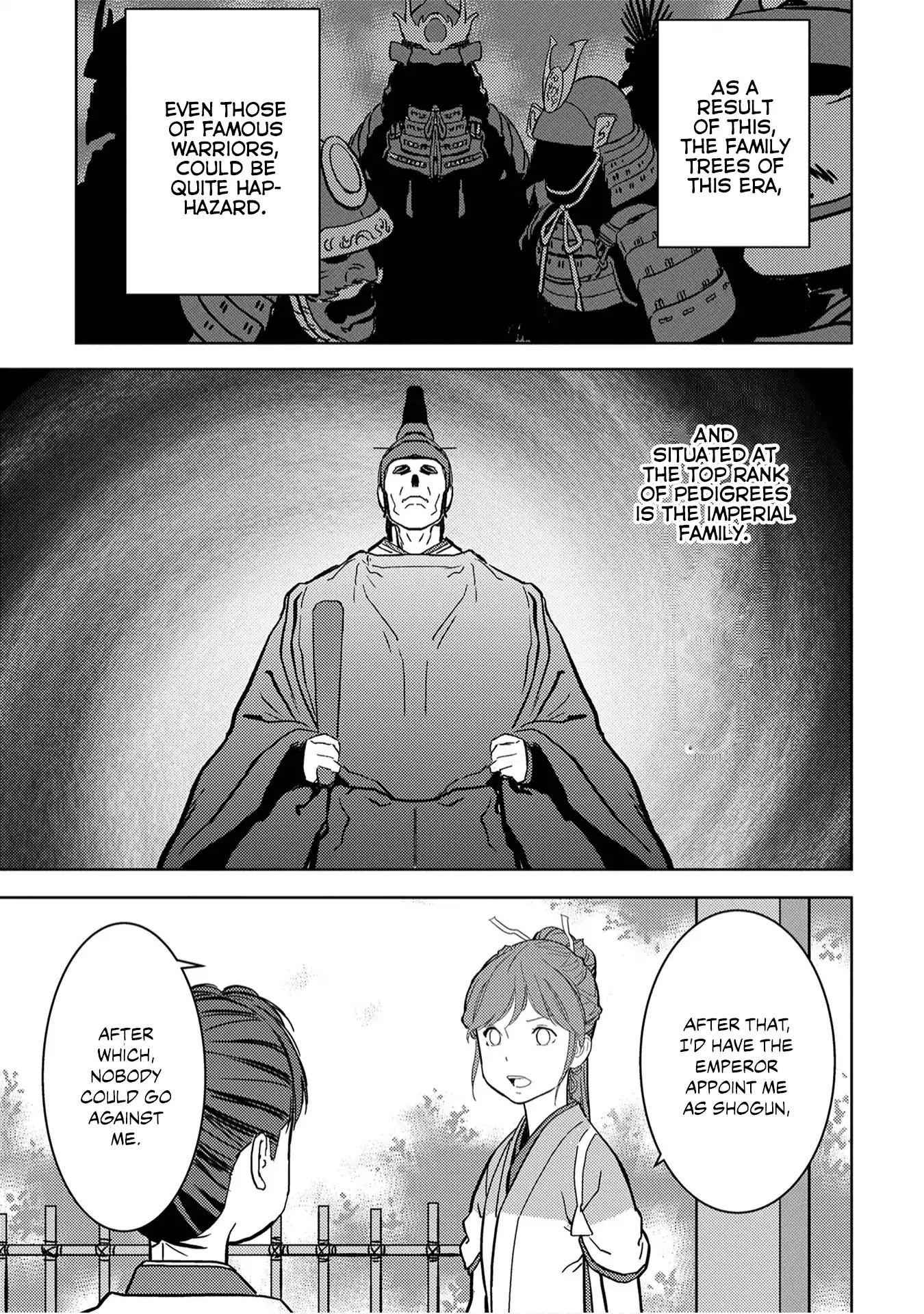 Sengoku Komachi Kuroutan: Noukou Giga Chapter 11 - Page 19