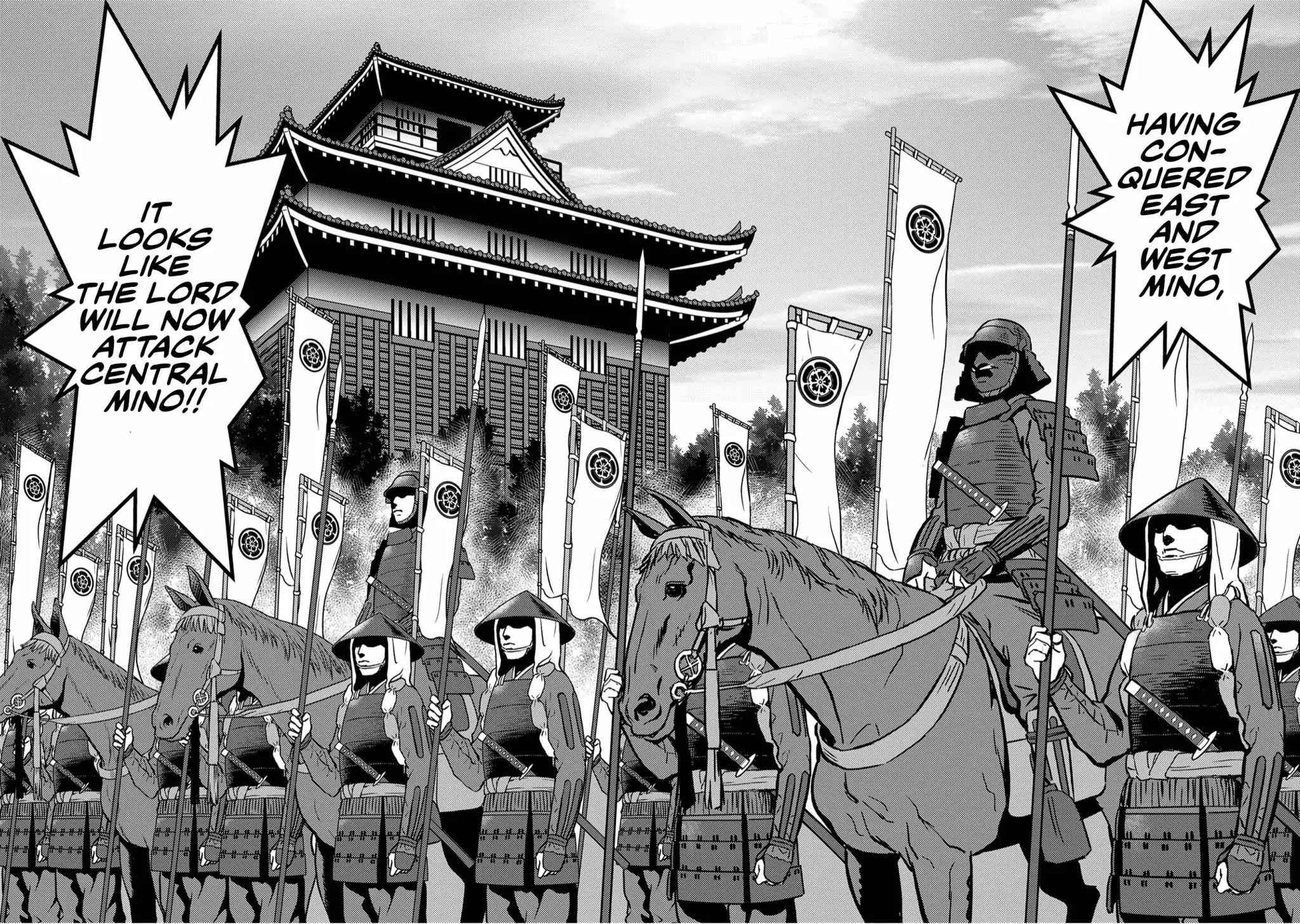 Sengoku Komachi Kuroutan: Noukou Giga Chapter 11 - Page 37