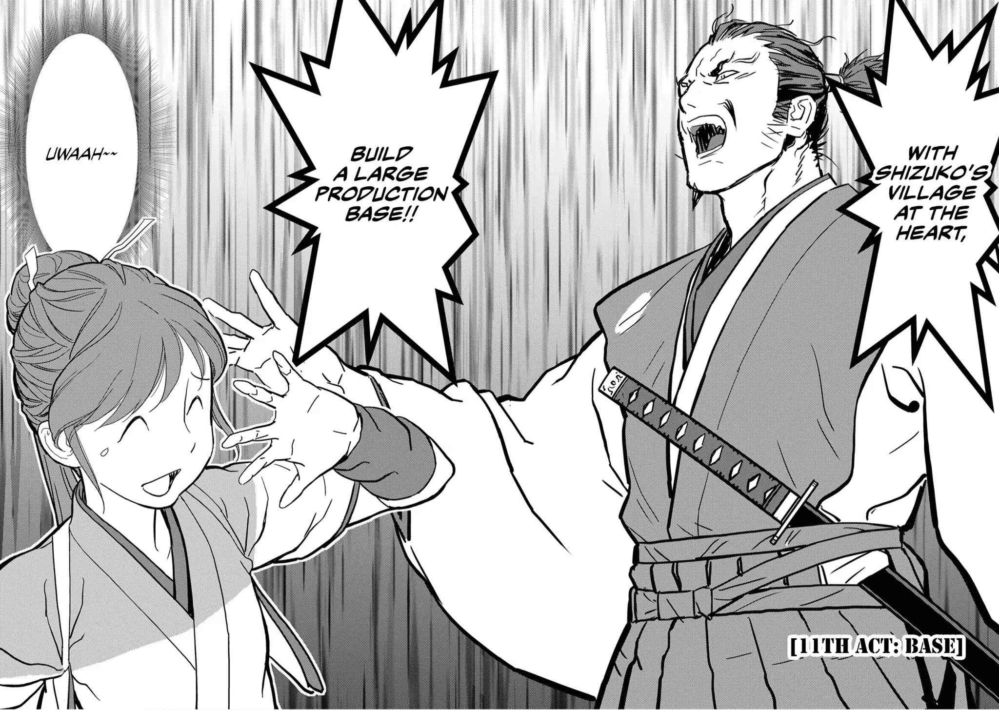 Sengoku Komachi Kuroutan: Noukou Giga Chapter 11 - Page 9