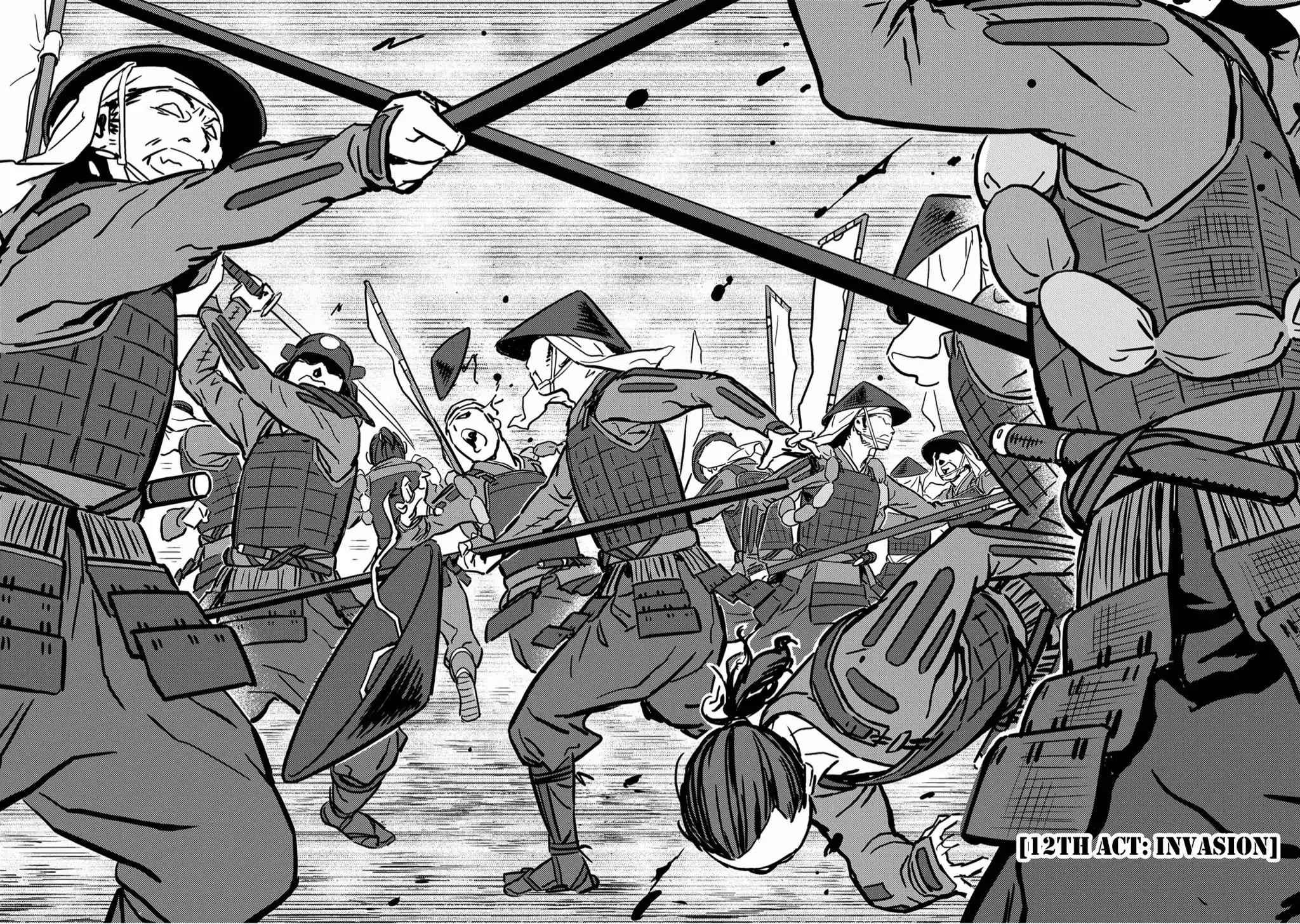 Sengoku Komachi Kuroutan: Noukou Giga Chapter 12 - Page 3