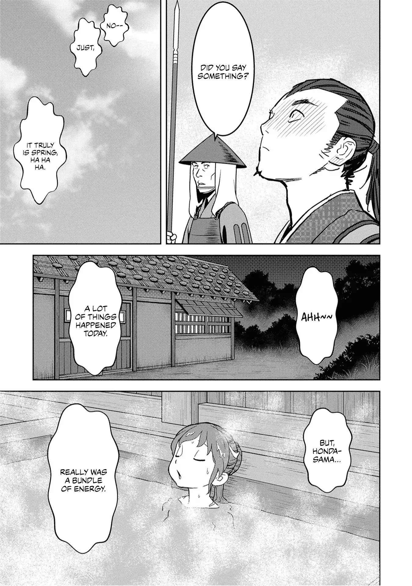 Sengoku Komachi Kuroutan: Noukou Giga Chapter 13 - Page 22