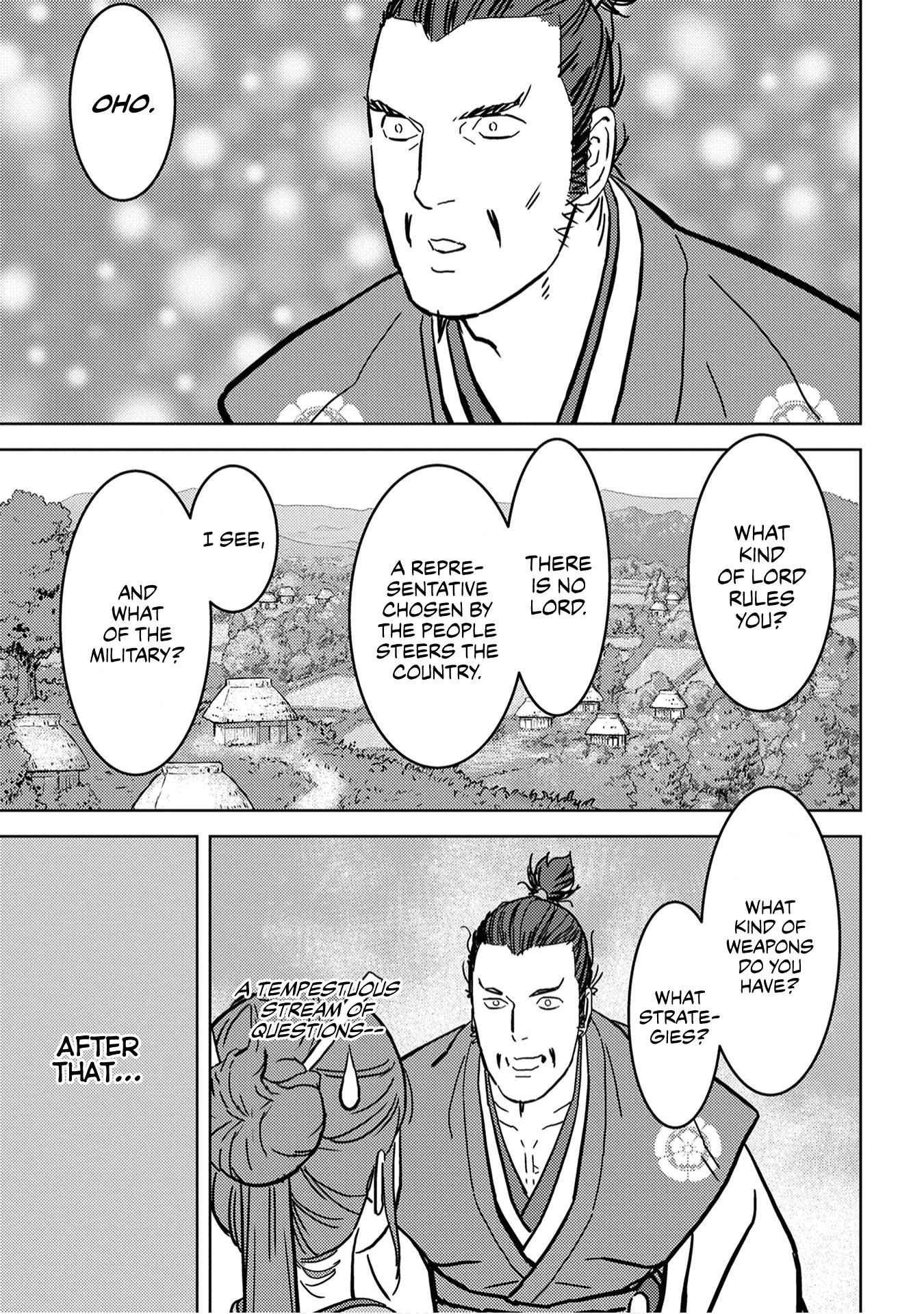 Sengoku Komachi Kuroutan: Noukou Giga Chapter 16 - Page 28