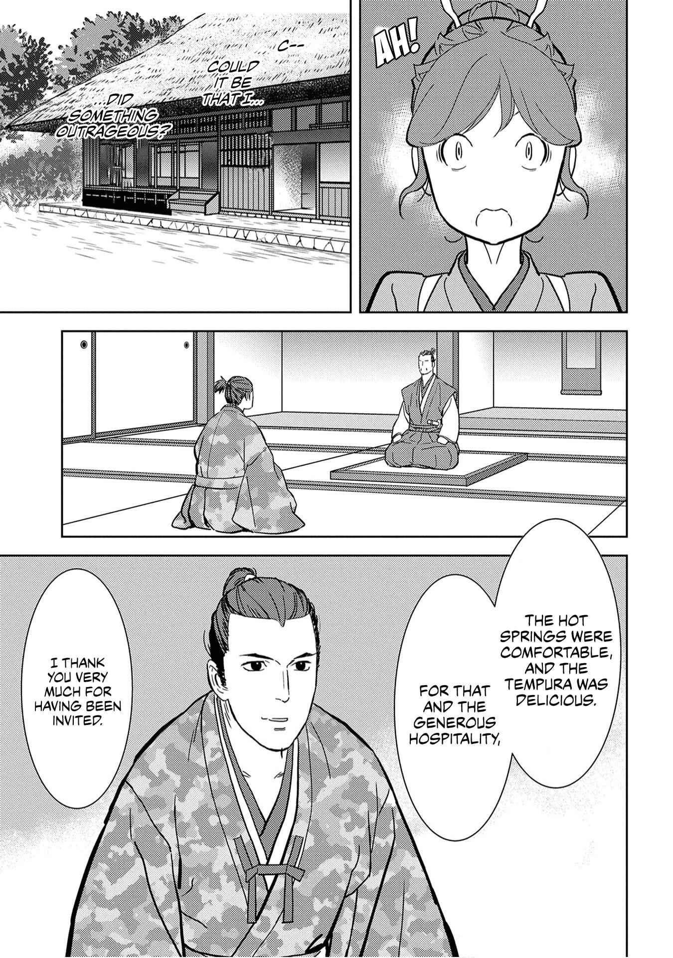 Sengoku Komachi Kuroutan: Noukou Giga Chapter 16 - Page 35