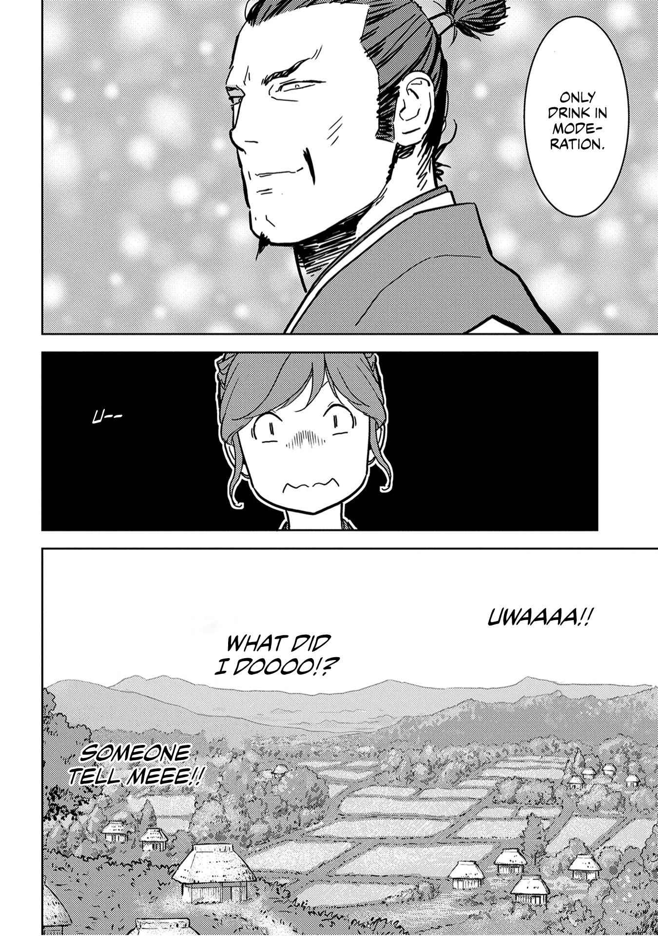 Sengoku Komachi Kuroutan: Noukou Giga Chapter 16 - Page 44