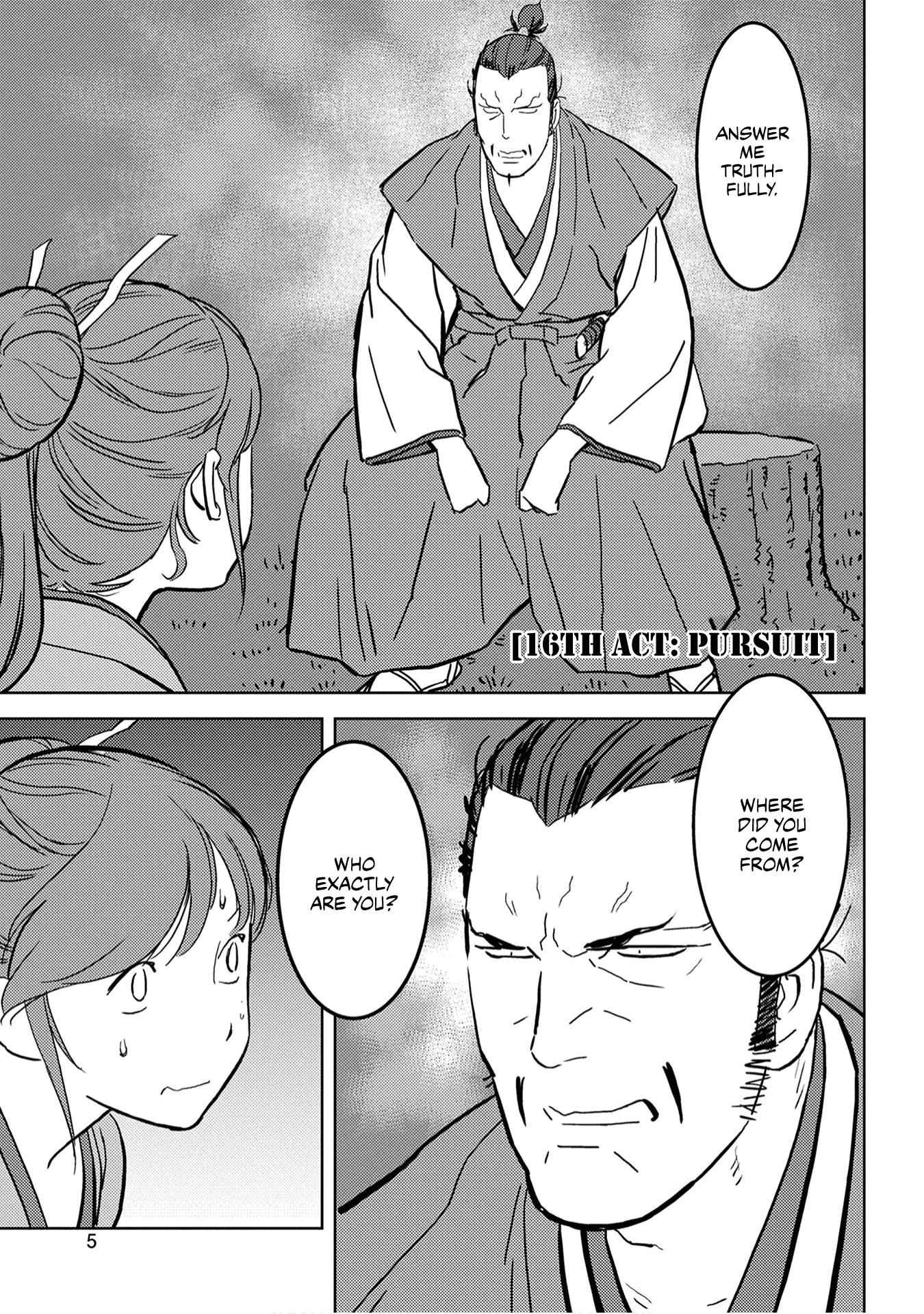 Sengoku Komachi Kuroutan: Noukou Giga Chapter 16 - Page 8