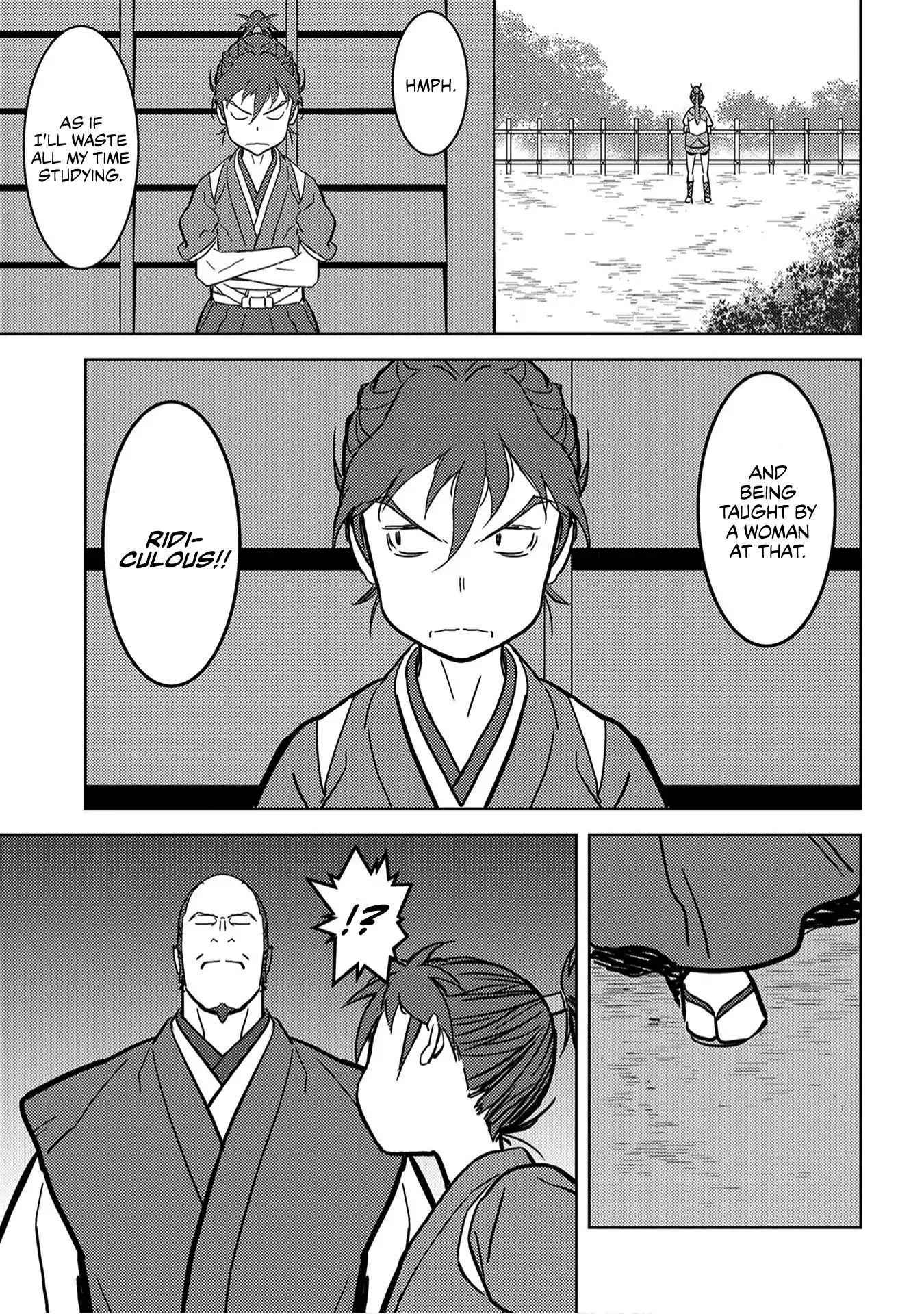 Sengoku Komachi Kuroutan: Noukou Giga Chapter 18 - Page 4